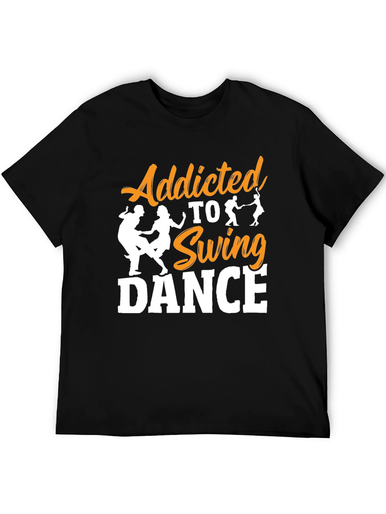Addicted to Swing Dance Graphic T-Shirt