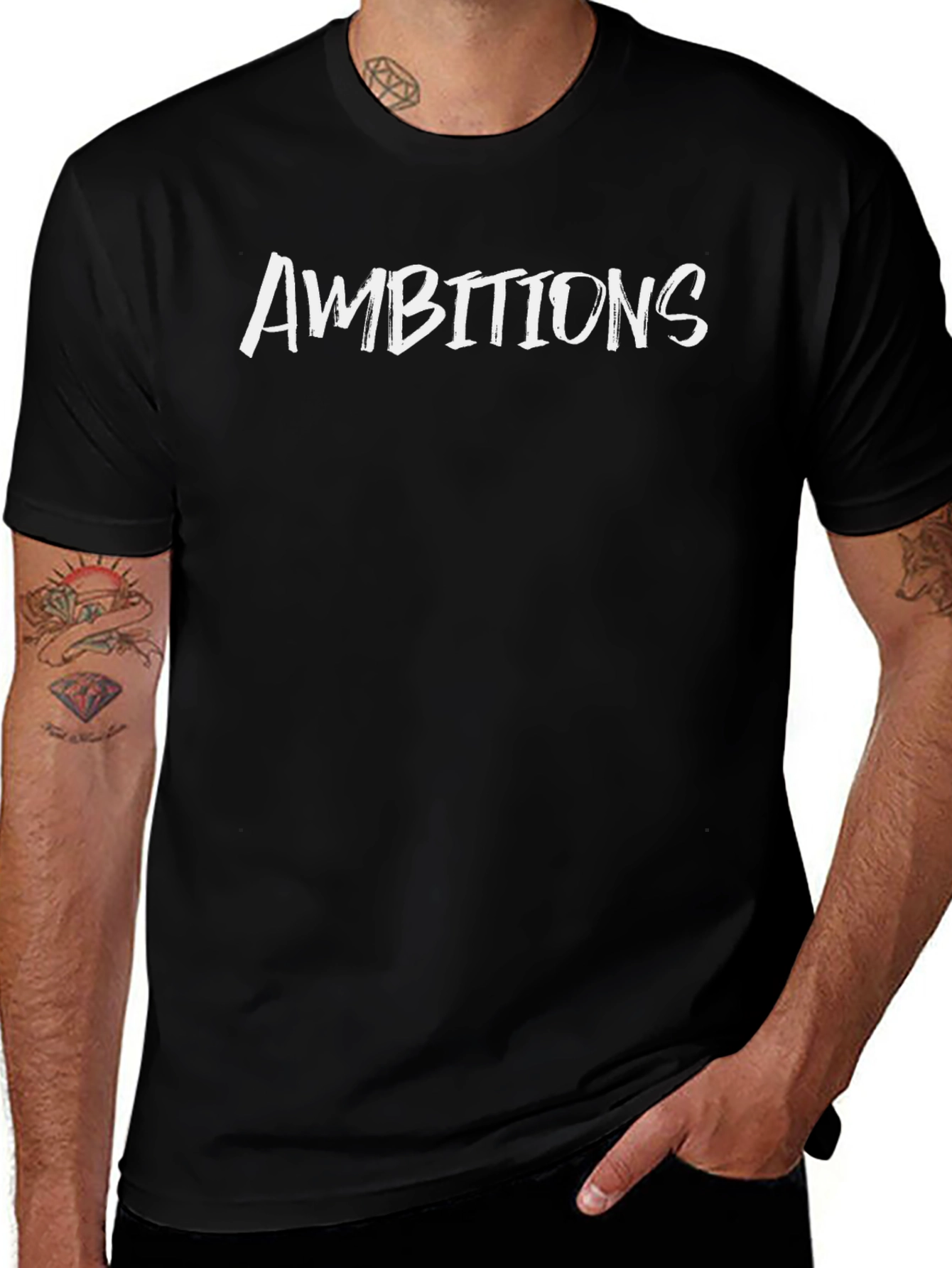 Ambitions Graphic T-Shirt - Casual Wear