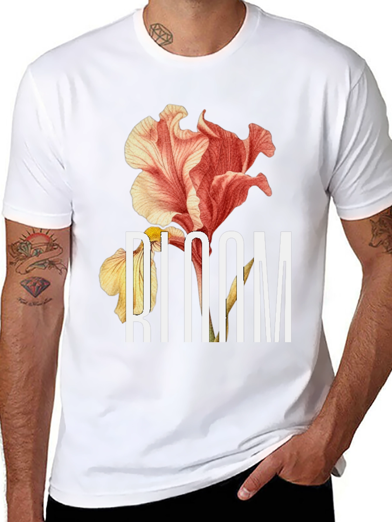 Bloom Flower Graphic T-Shirt
