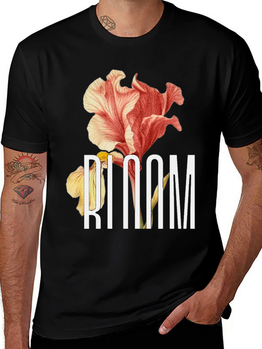 Bloom Flower Graphic T-Shirt