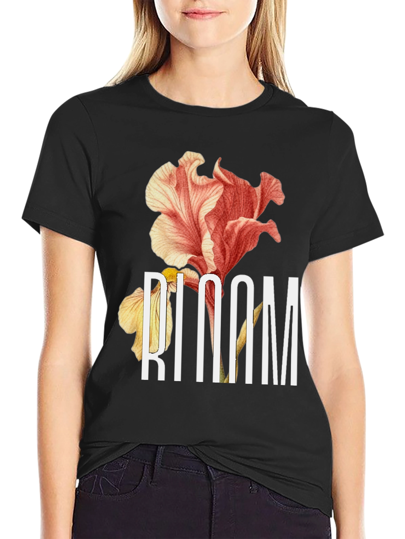 Bloom Flower Graphic T-Shirt