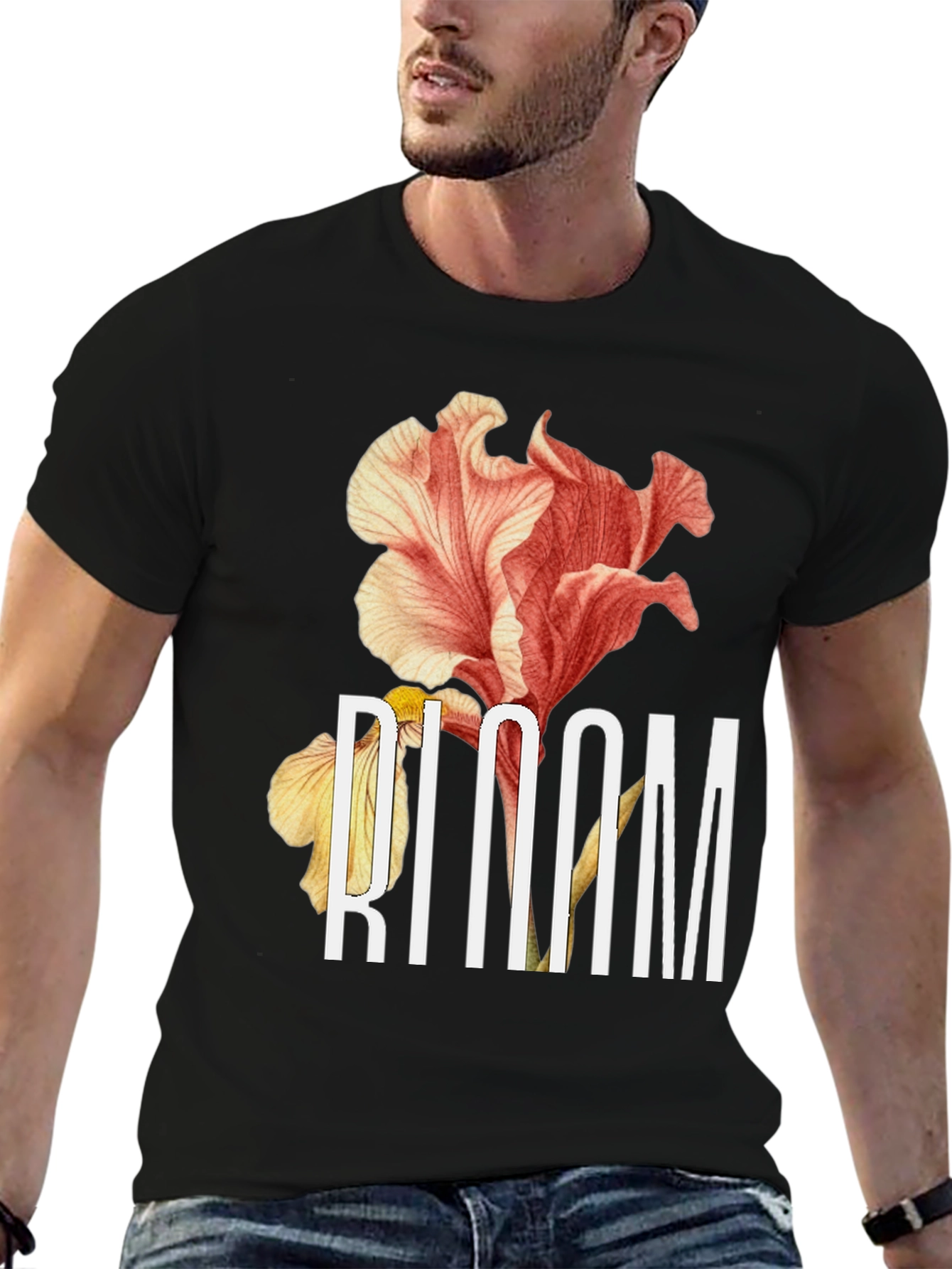 Bloom Flower Graphic T-Shirt