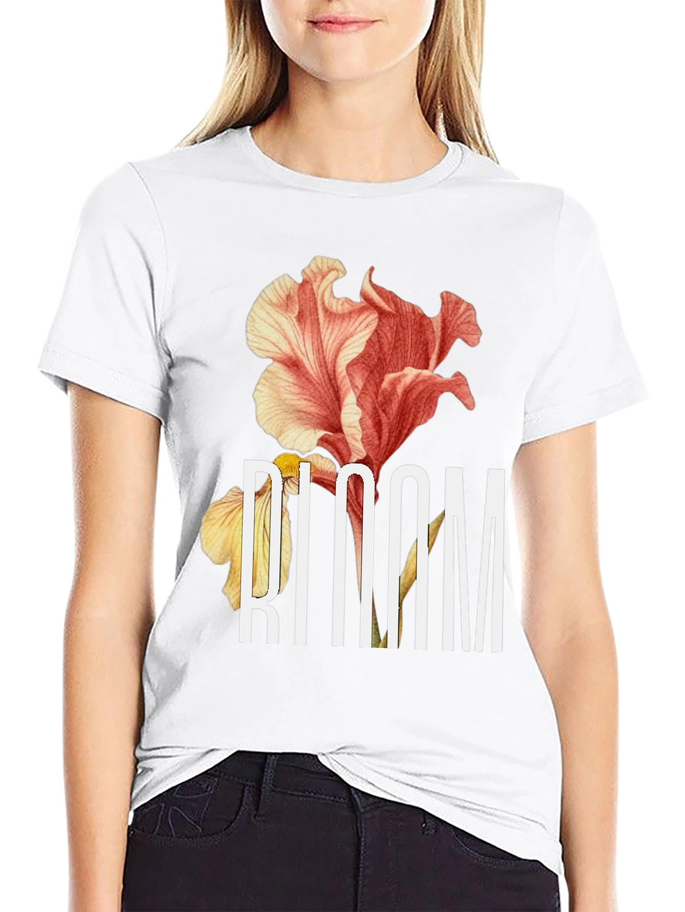 Bloom Flower Graphic T-Shirt