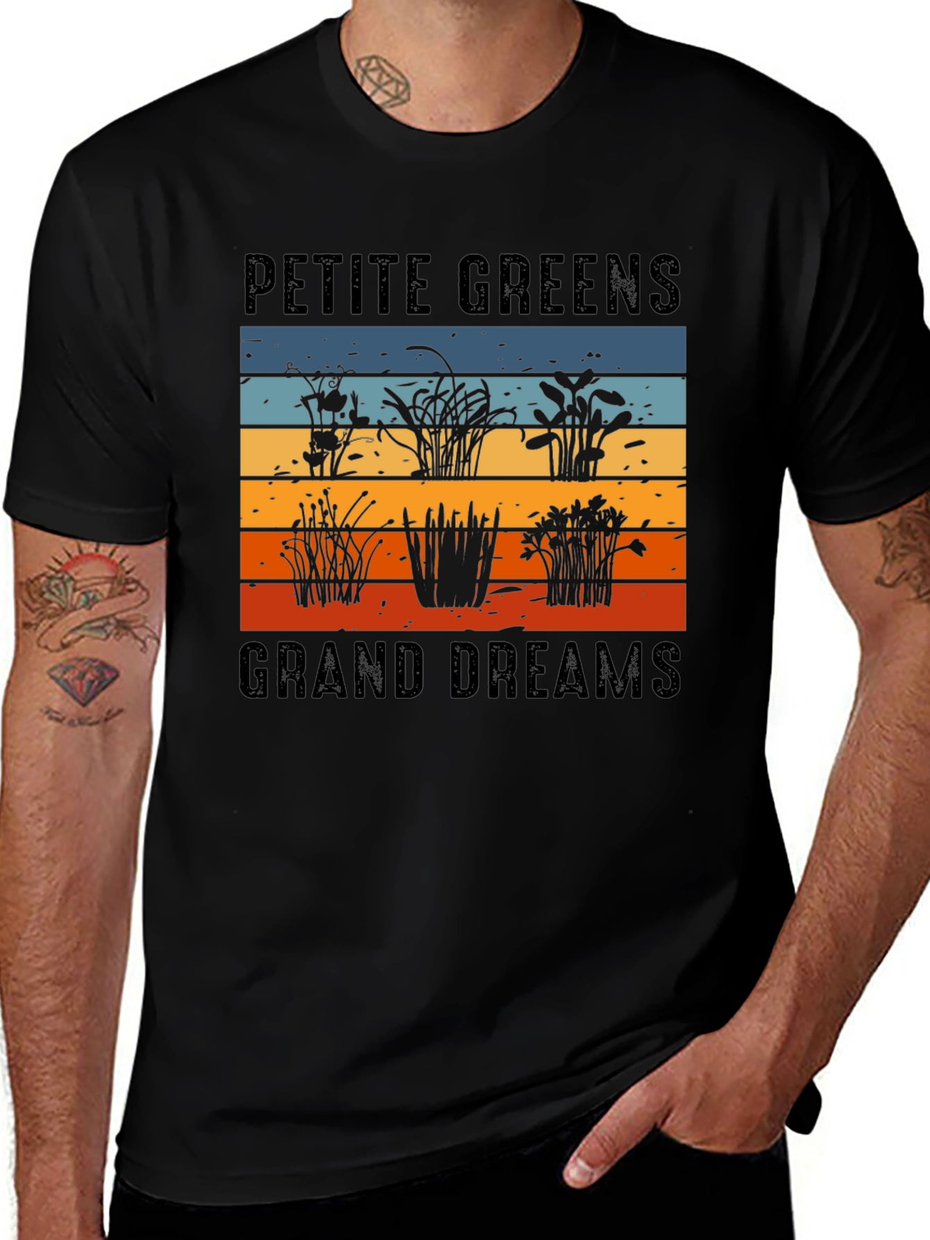 Petite Greens Grand Dreams Graphic Tee