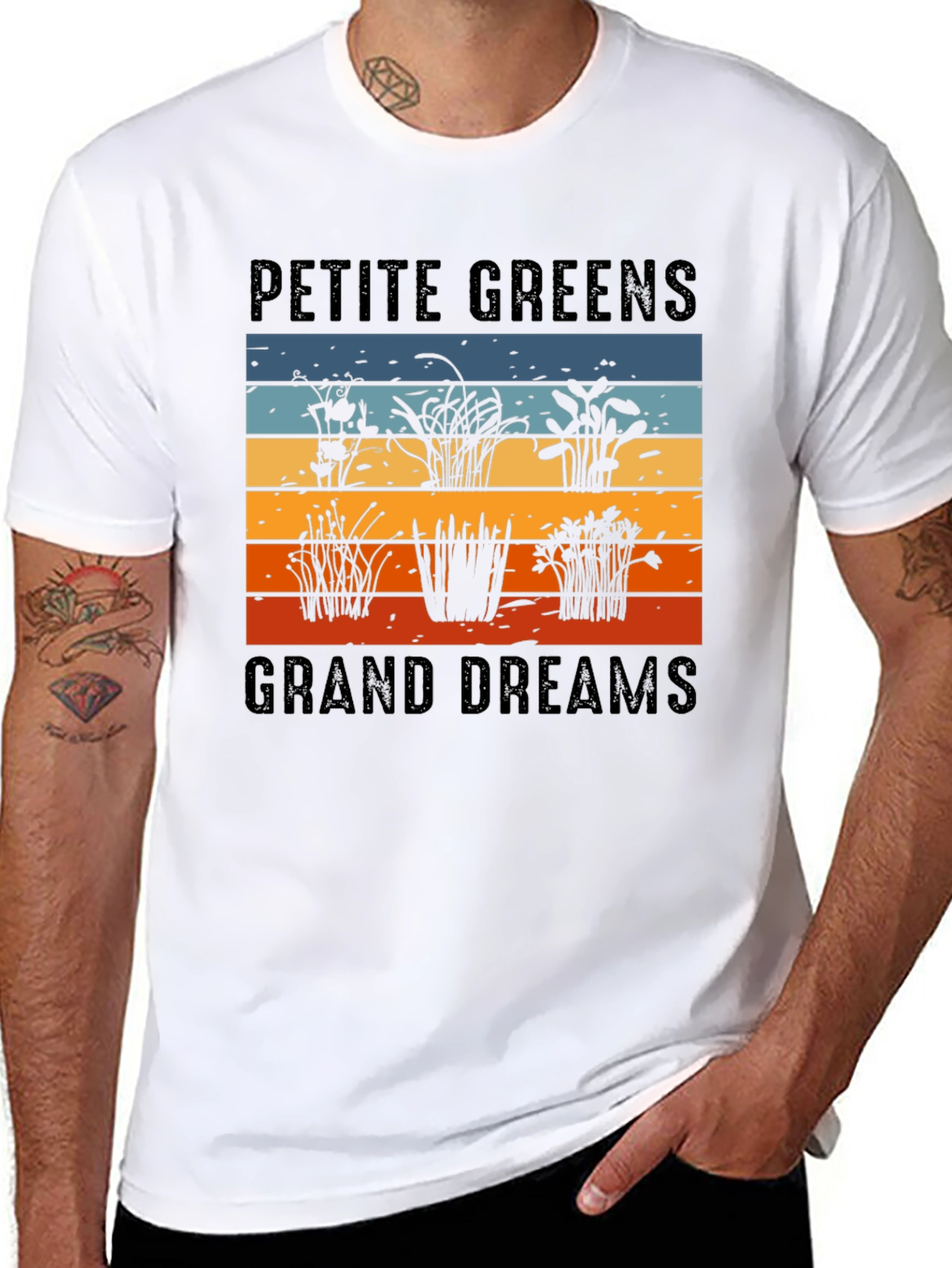 Petite Greens Grand Dreams Graphic Tee