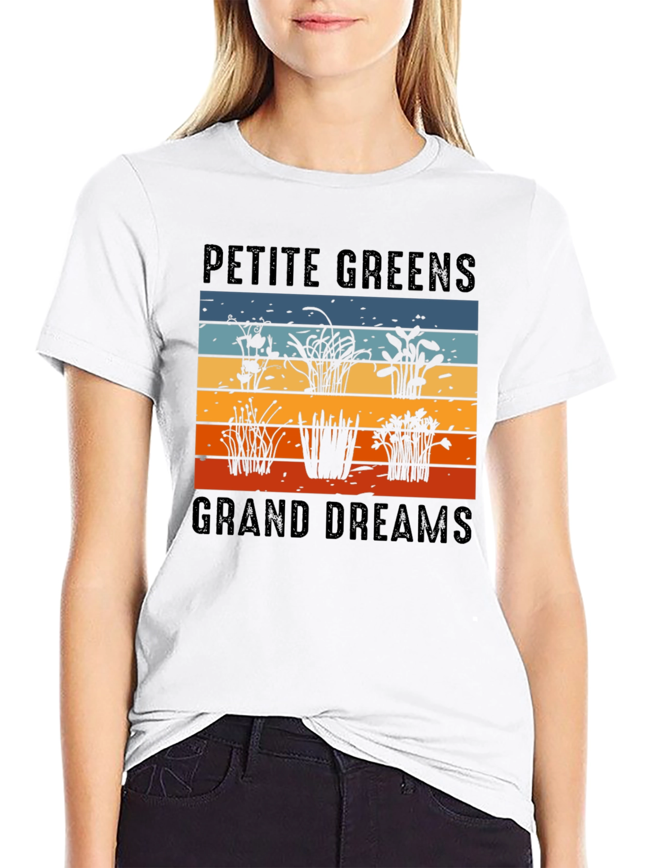 Petite Greens Grand Dreams Graphic Tee