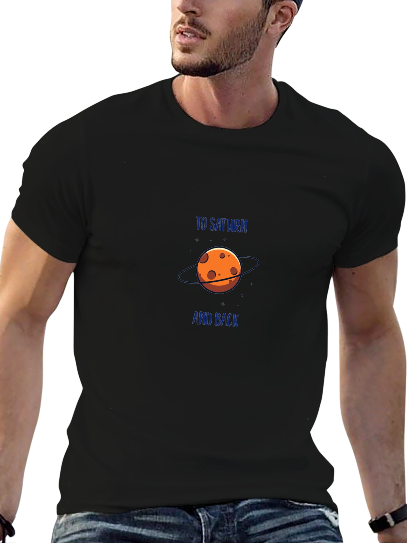 To Saturn and Back Graphic Tee