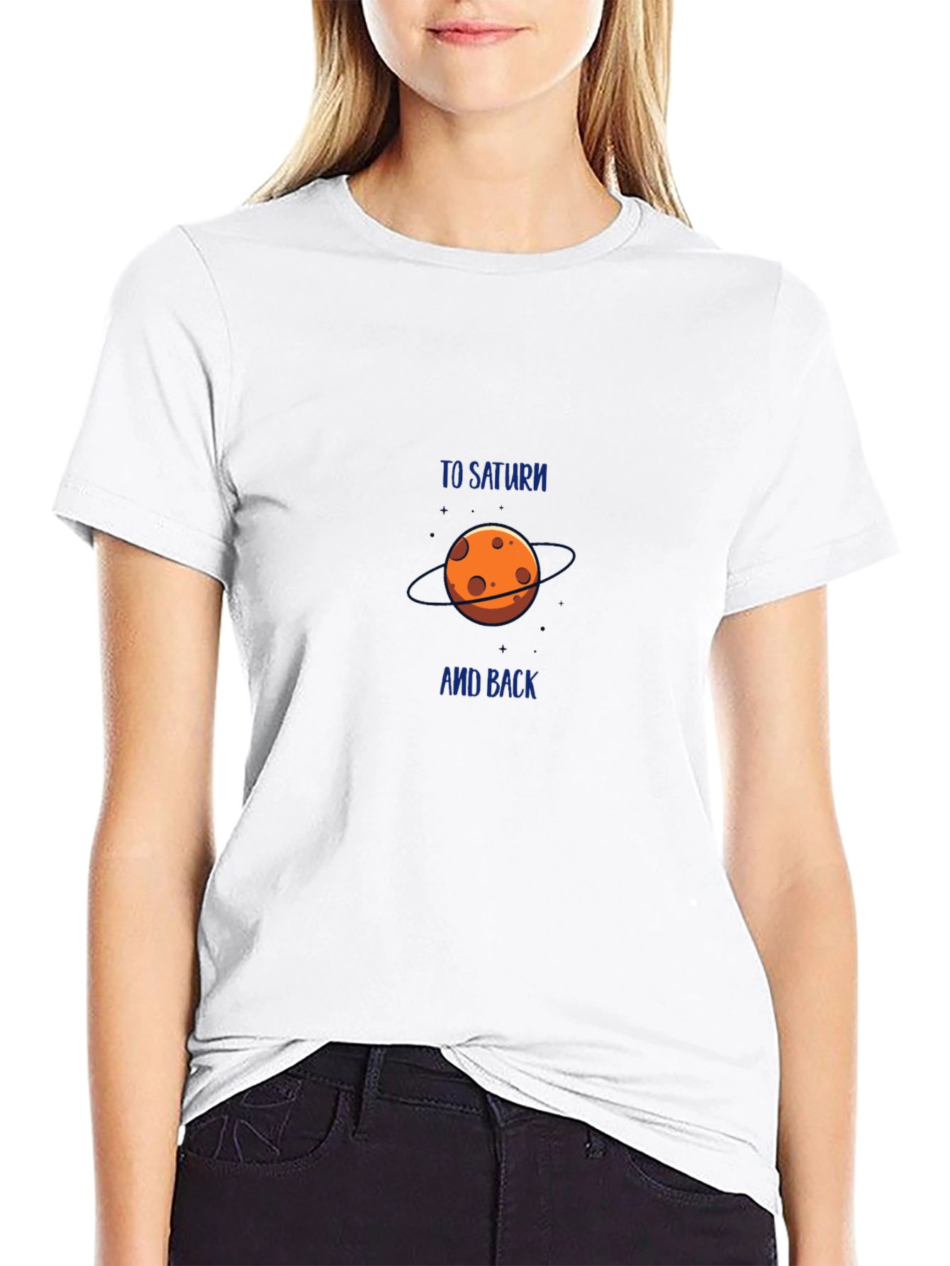 To Saturn and Back Graphic Tee