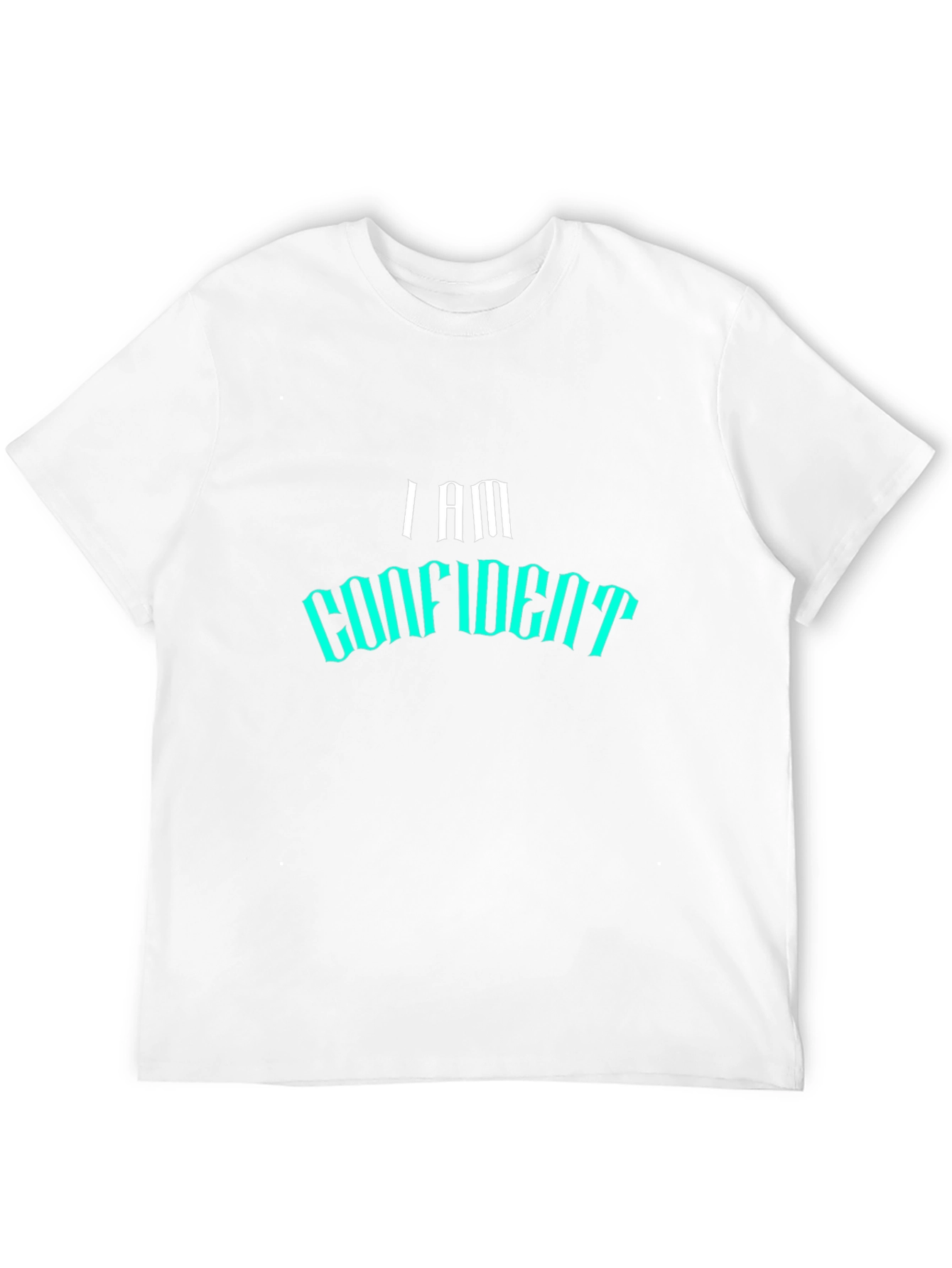 I Am Confident Black T-Shirt