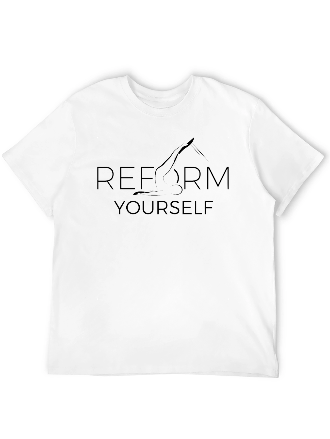 Reform Yourself Black Graphic Tee