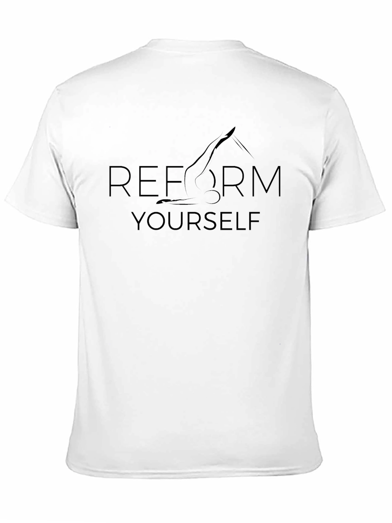 Reform Yourself Black Graphic Tee