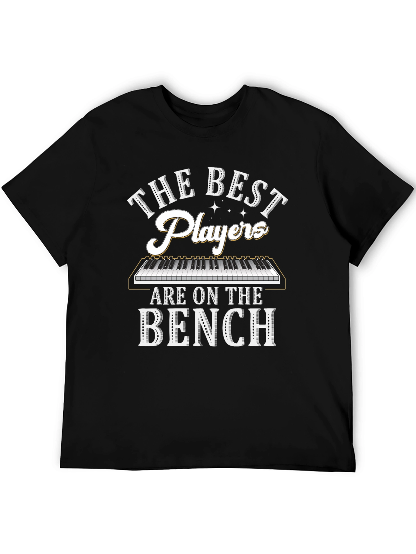 Best Players Bench Piano T-Shirt