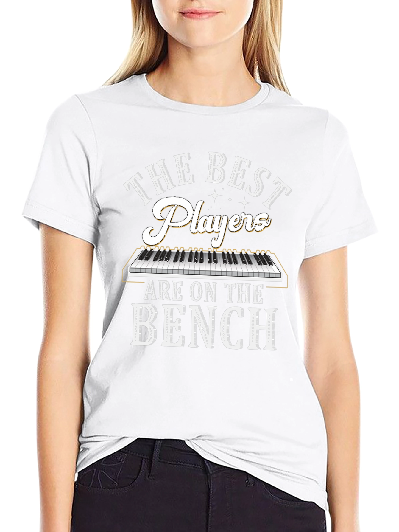 Best Players Bench Piano T-Shirt