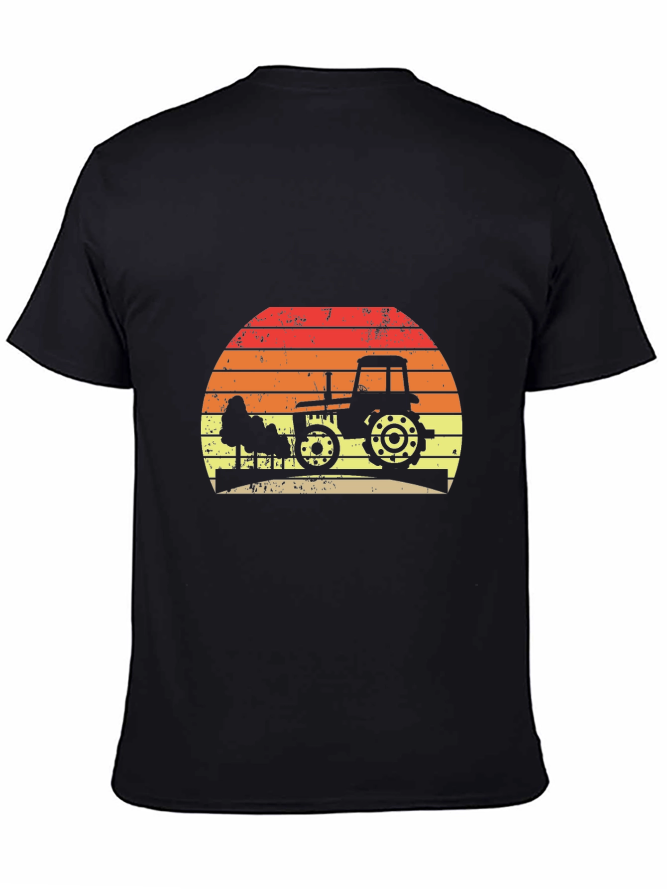 Tractor Sunset Graphic Tee - Farm Life