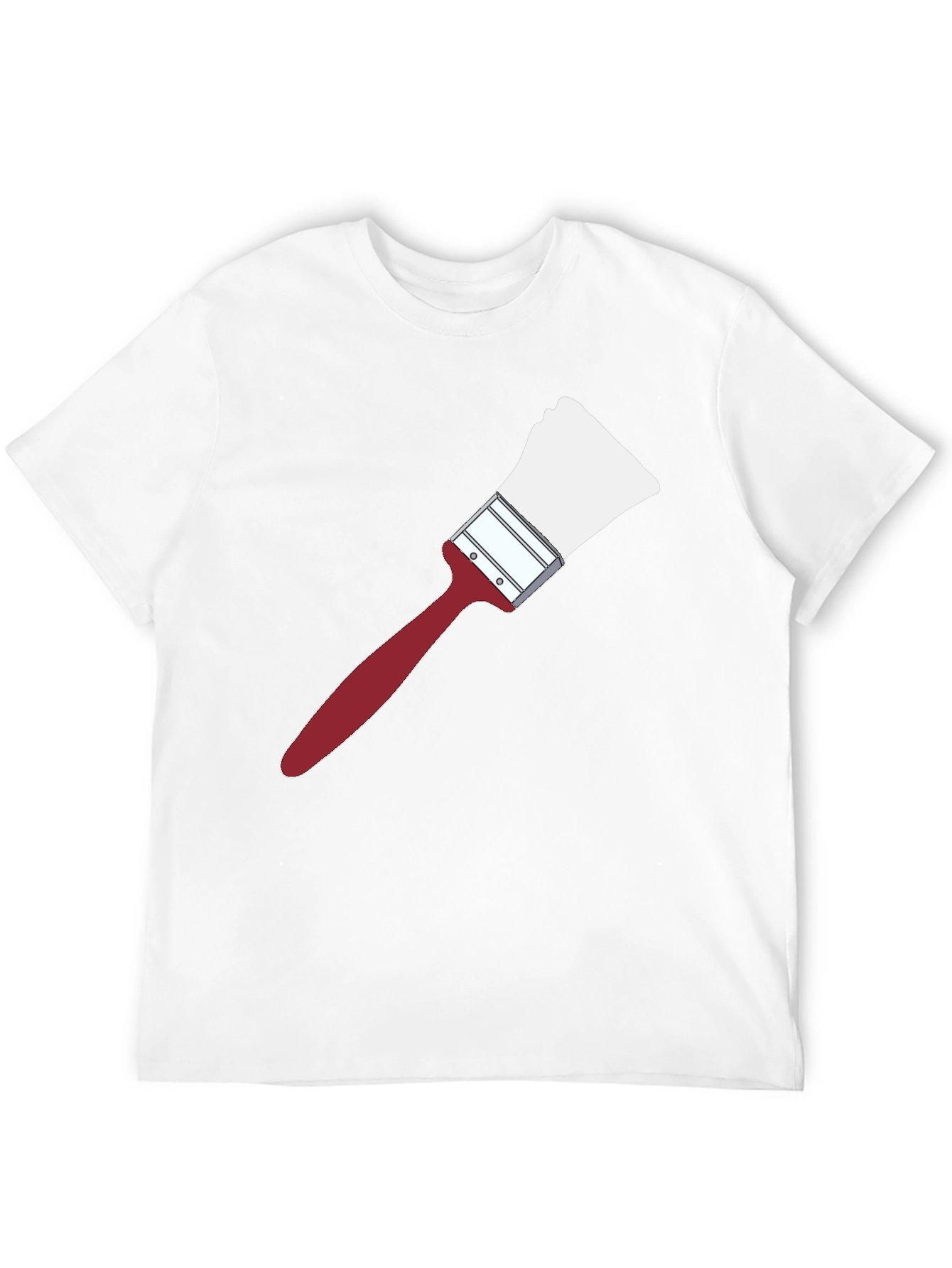 Paint Brush Graphic T-Shirt - Unique Art Tee