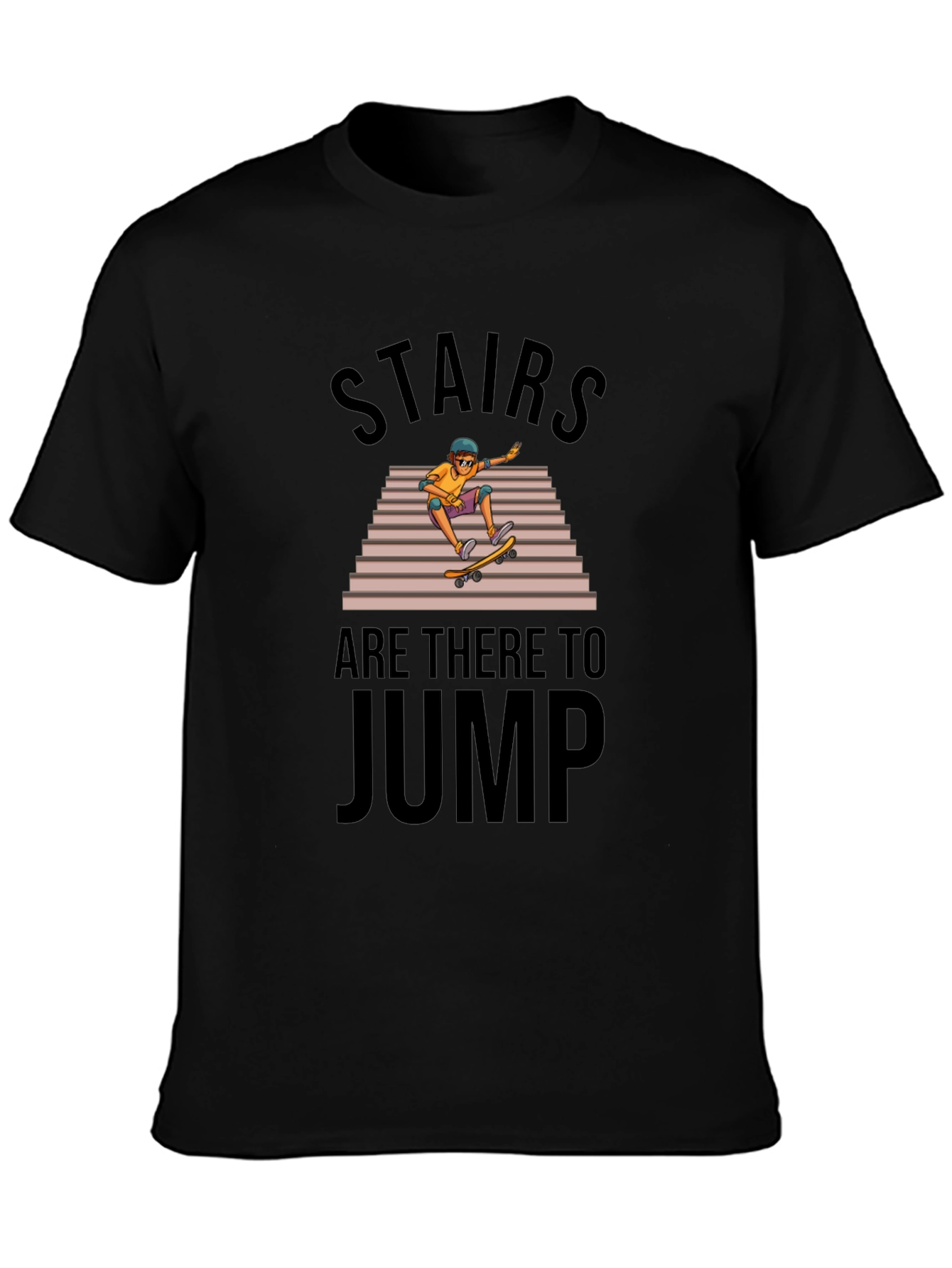 Skater Stairs T-Shirt - Jump!