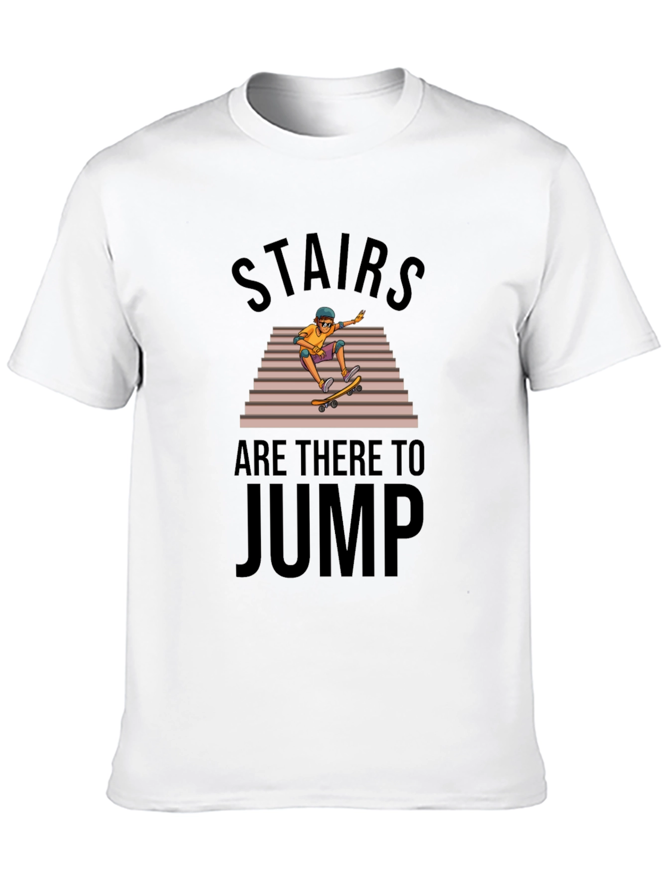 Skater Stairs T-Shirt - Jump!