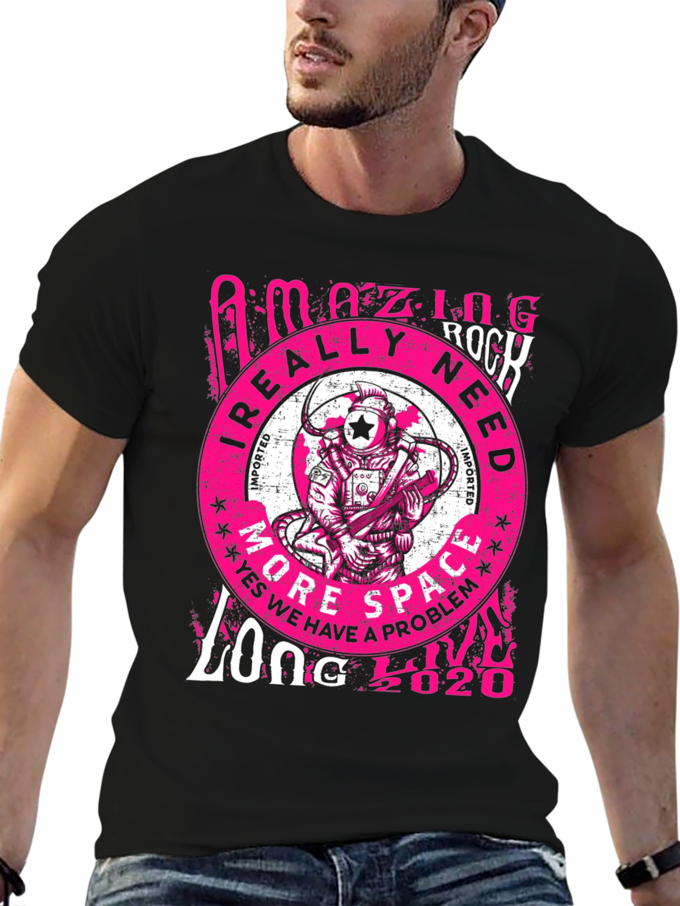 I Really Need More Space Graphic T-Shirt