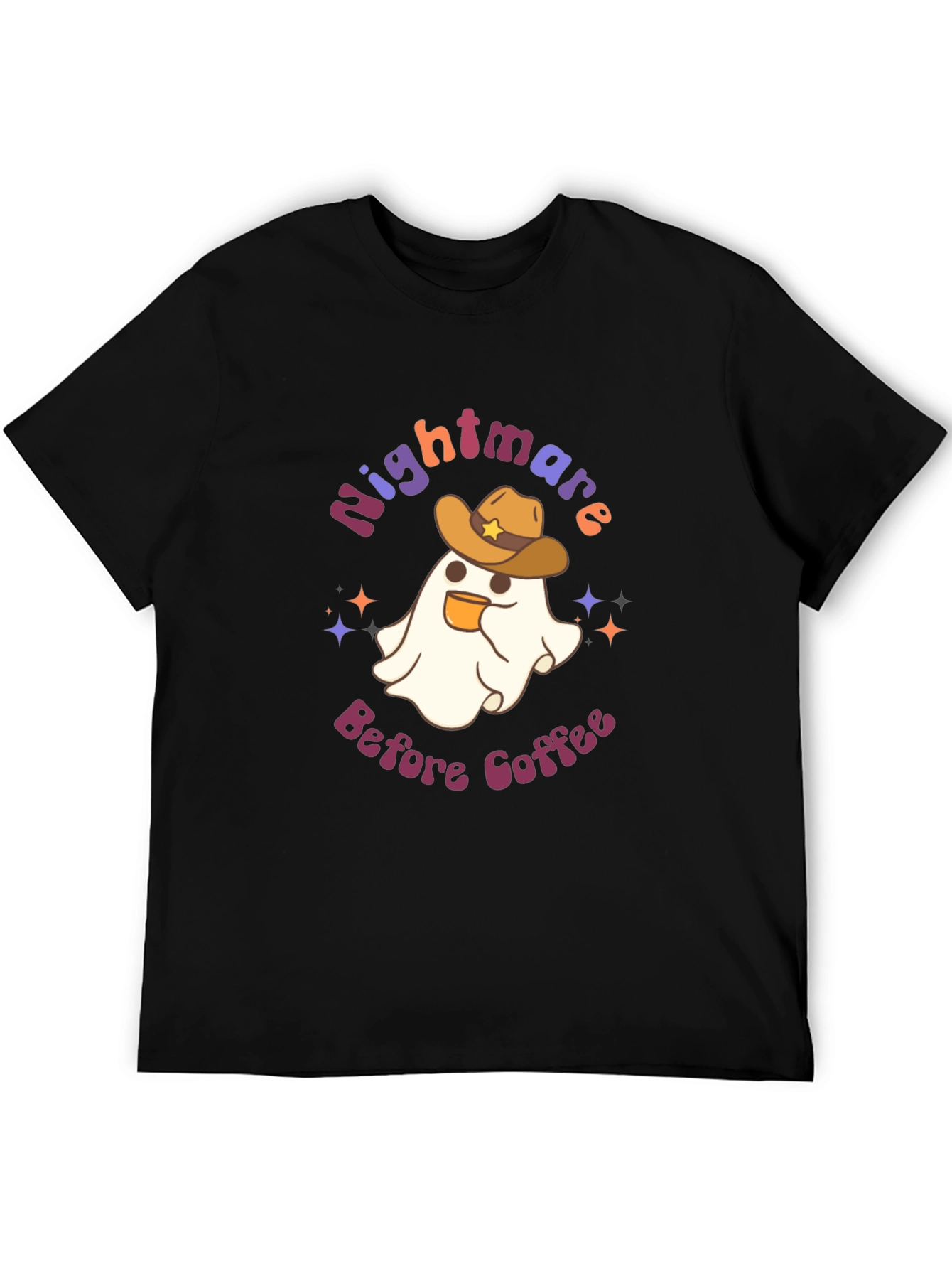 Nightmare Before Coffee Graphic T-Shirt