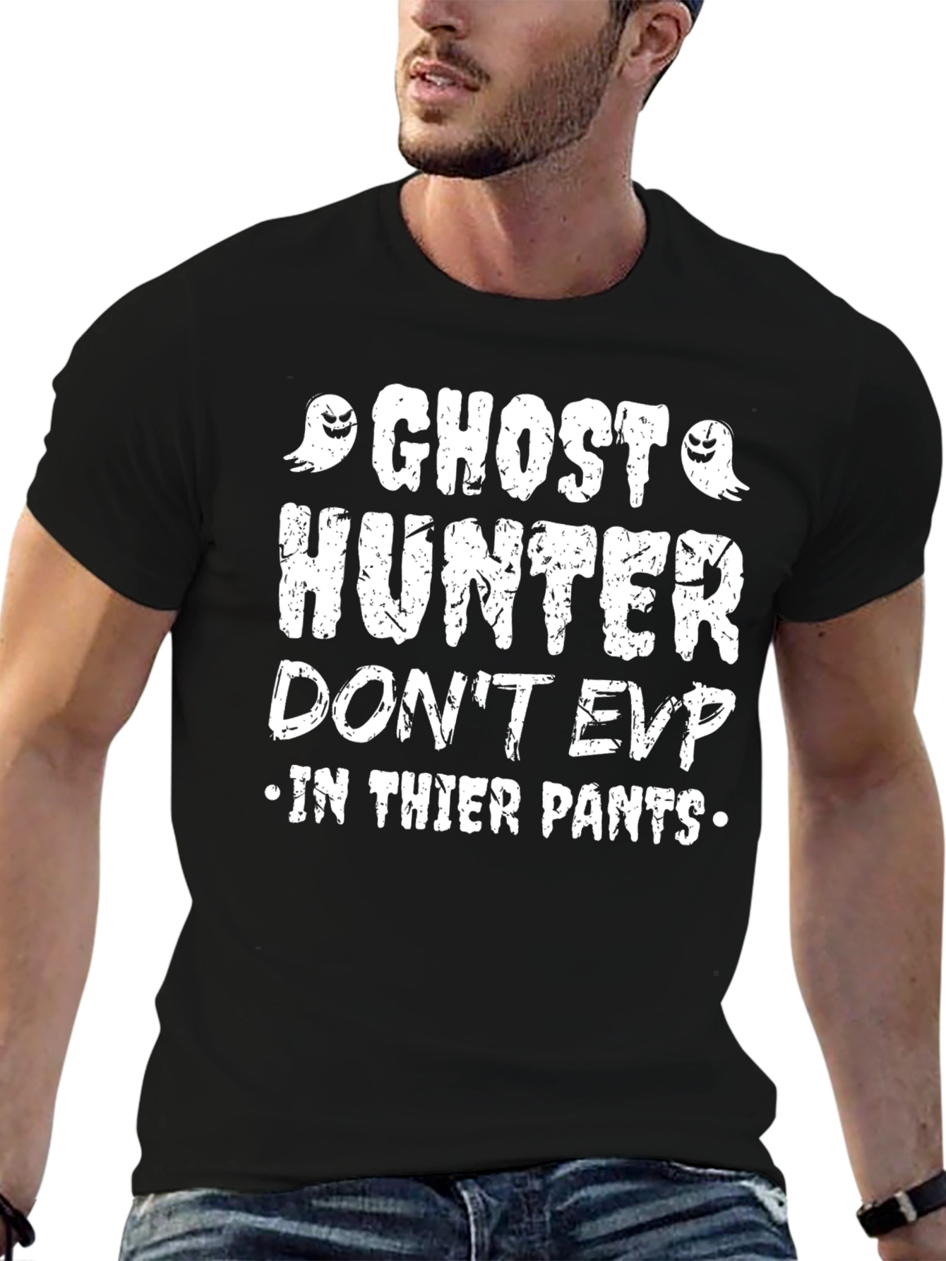 Ghost Hunter EVP Graphic T-Shirt