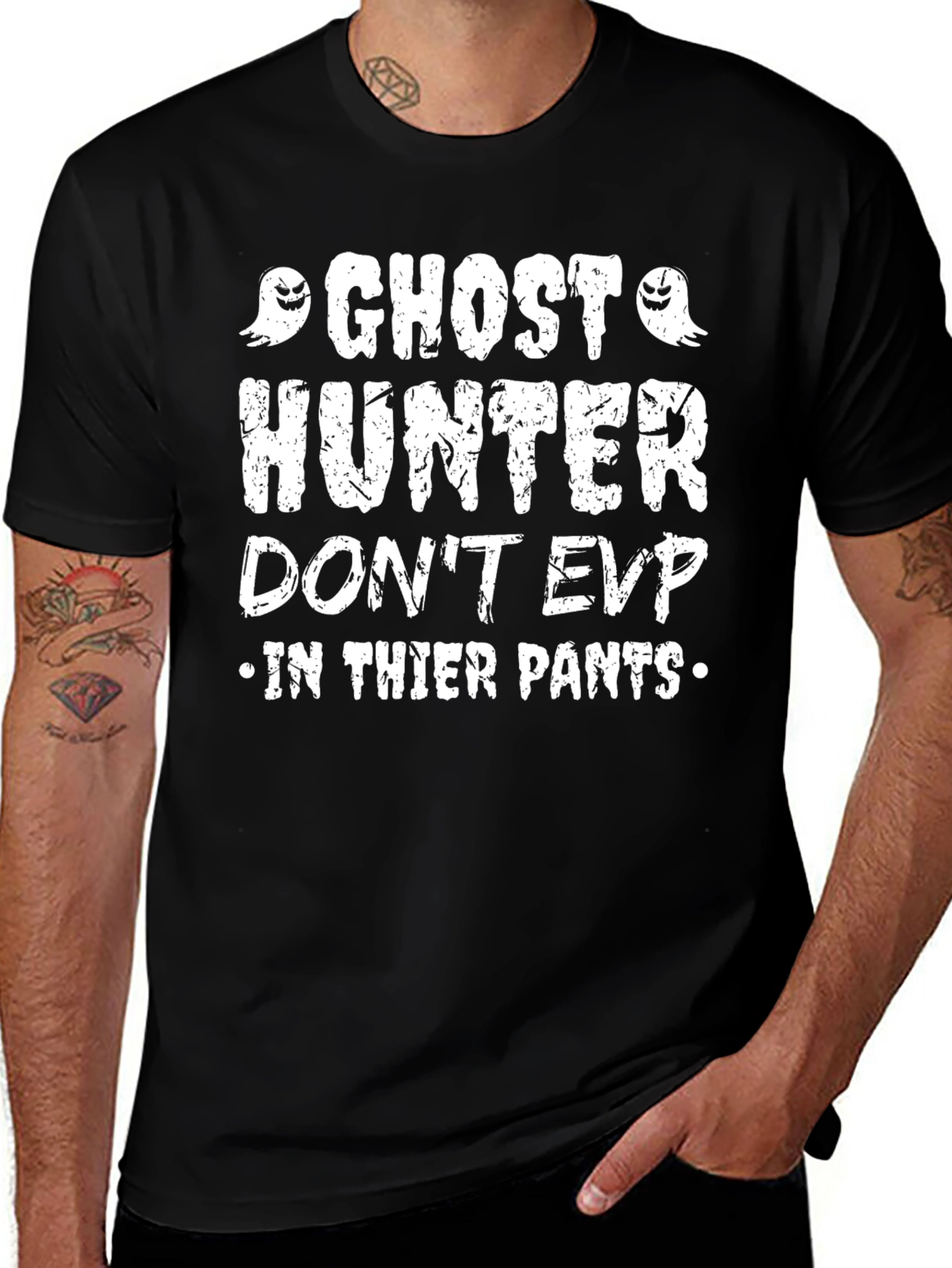 Ghost Hunter EVP Graphic T-Shirt