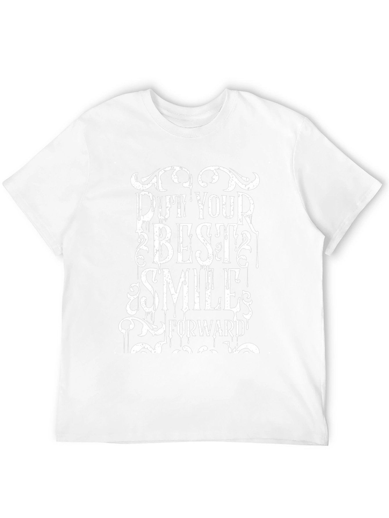 Put Your Best Smile Forward Black T-Shirt