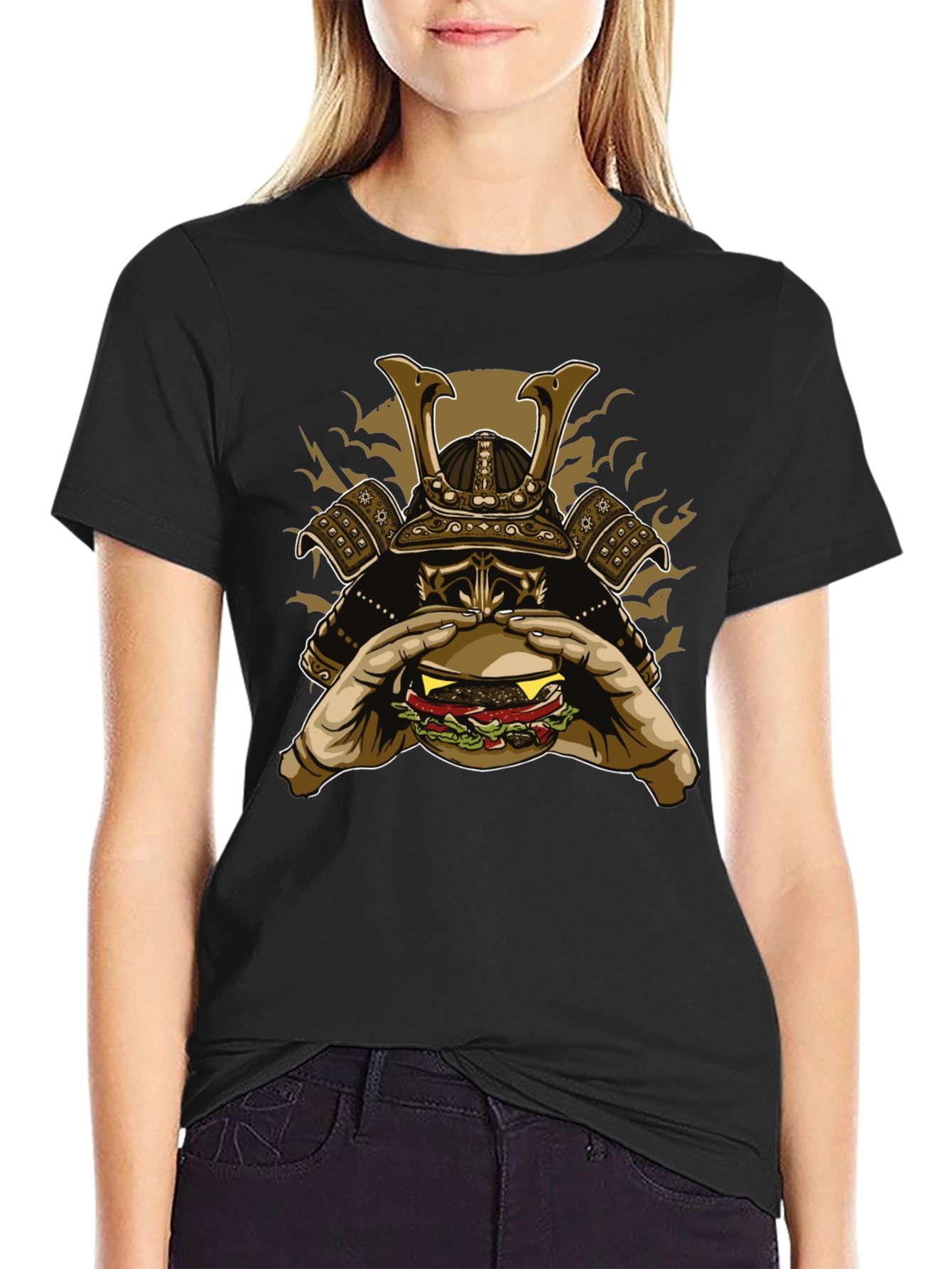 Samurai Burger Graphic T-Shirt