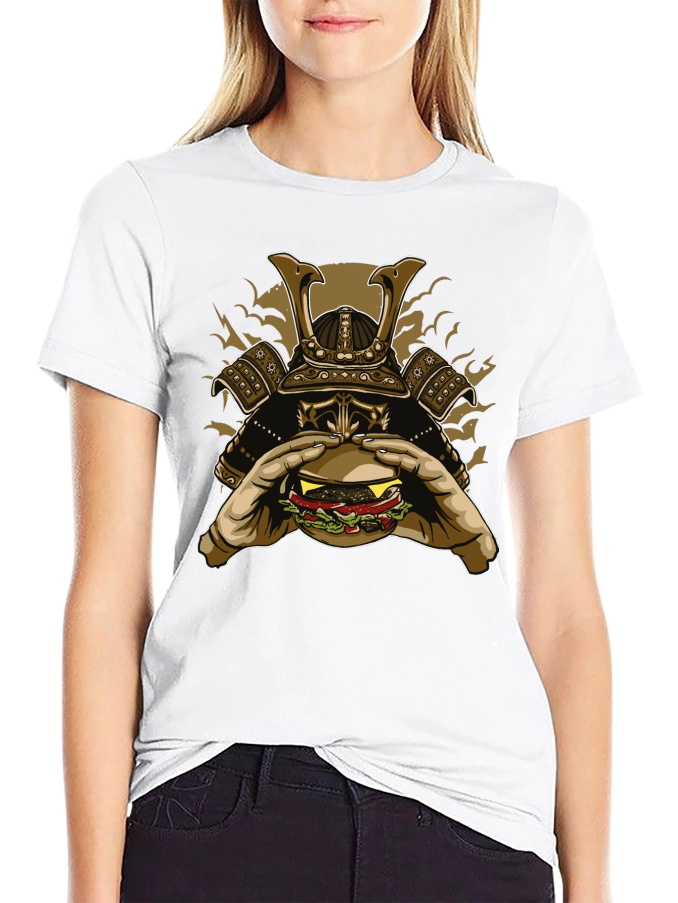 Samurai Burger Graphic T-Shirt