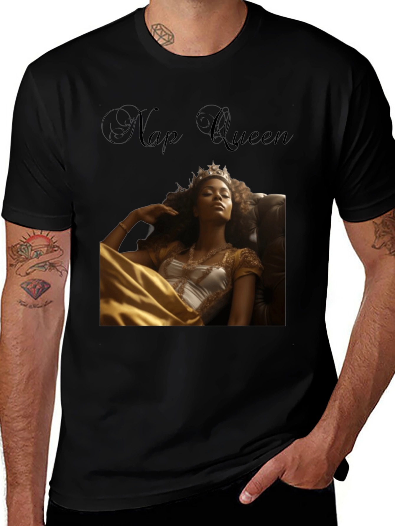 Nap Queen Graphic T-Shirt - Stylish and Comfy