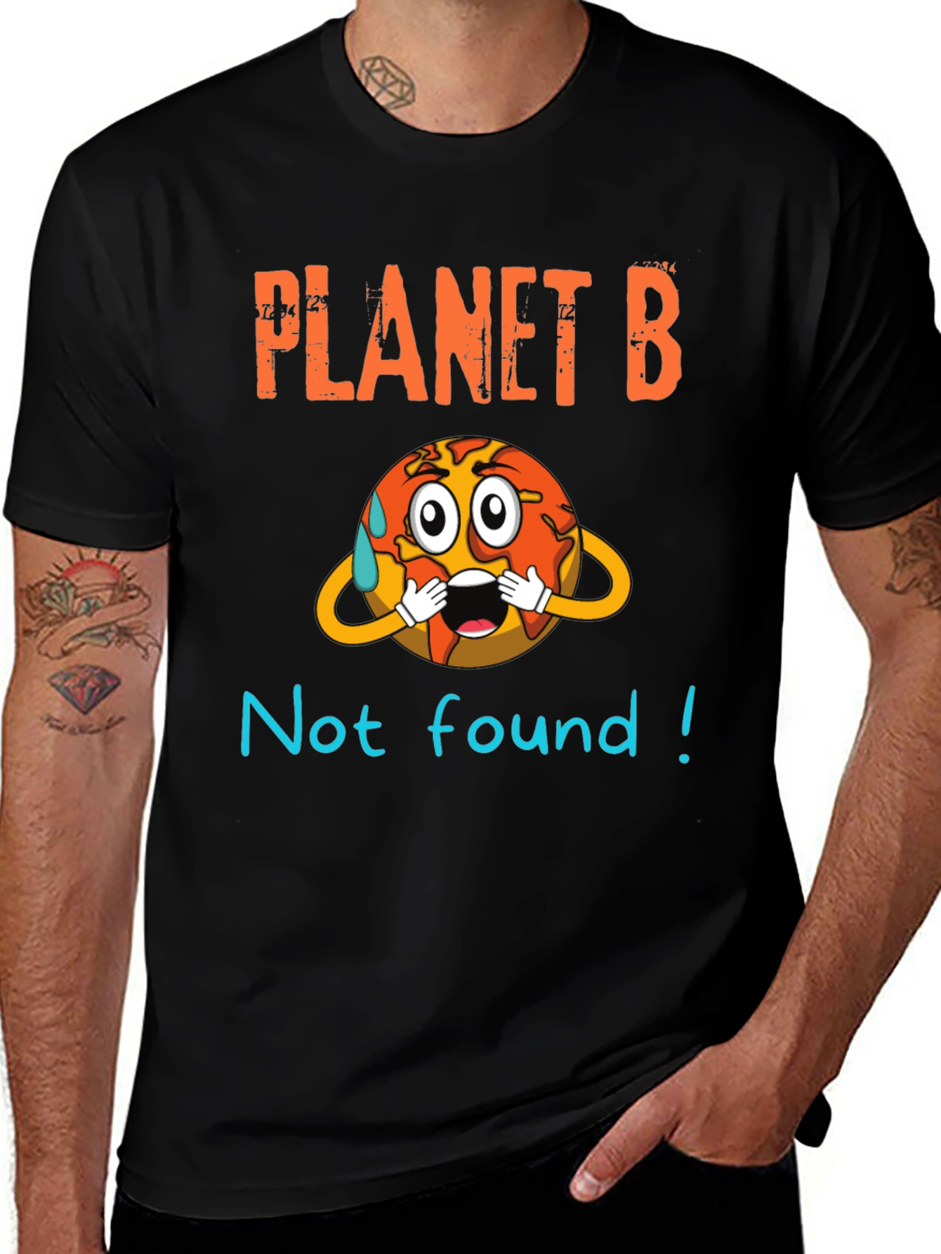 Planet B Not Found Graphic Tee