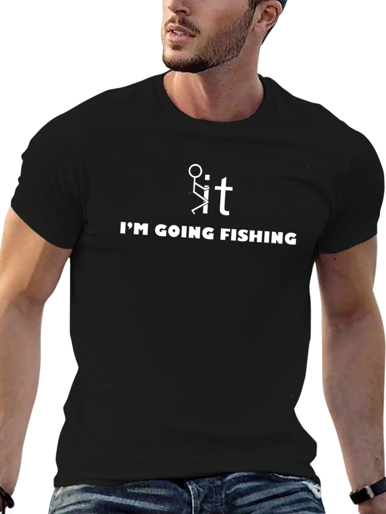 Fishing T-Shirt: Im Going Fishing Graphic Tee