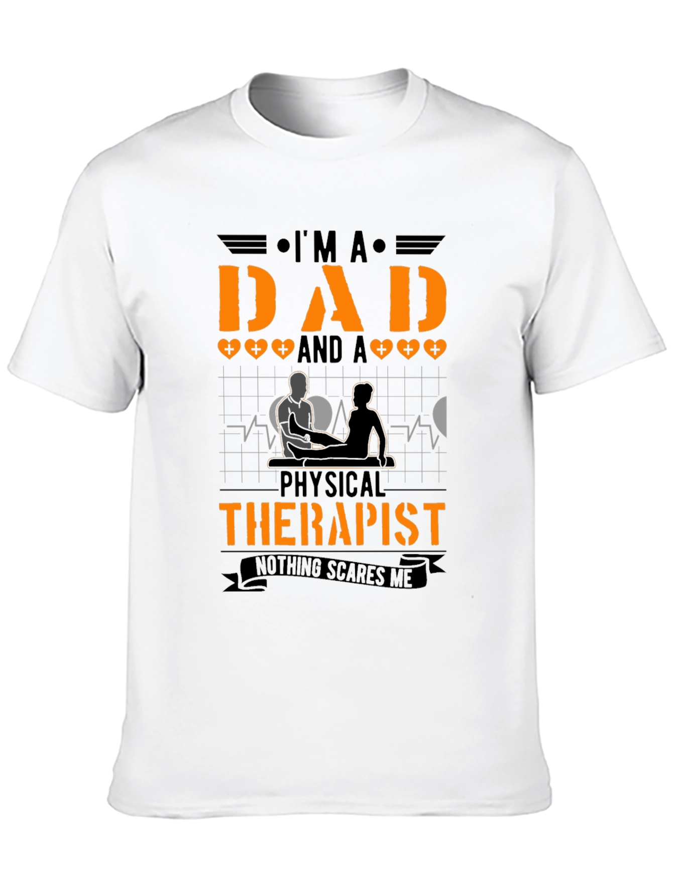 Dad and Physical Therapist Graphic T-Shirt