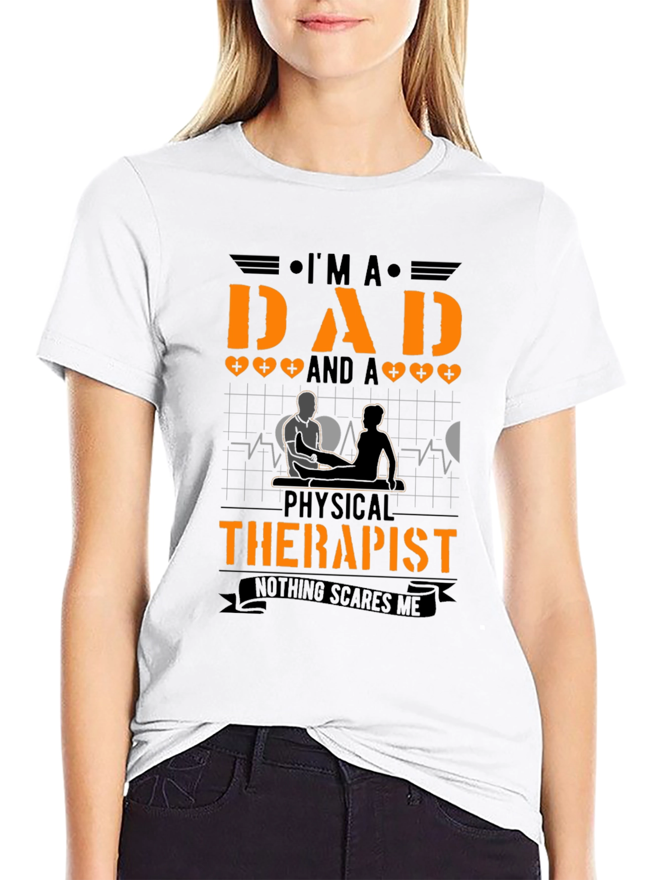 Dad and Physical Therapist Graphic T-Shirt