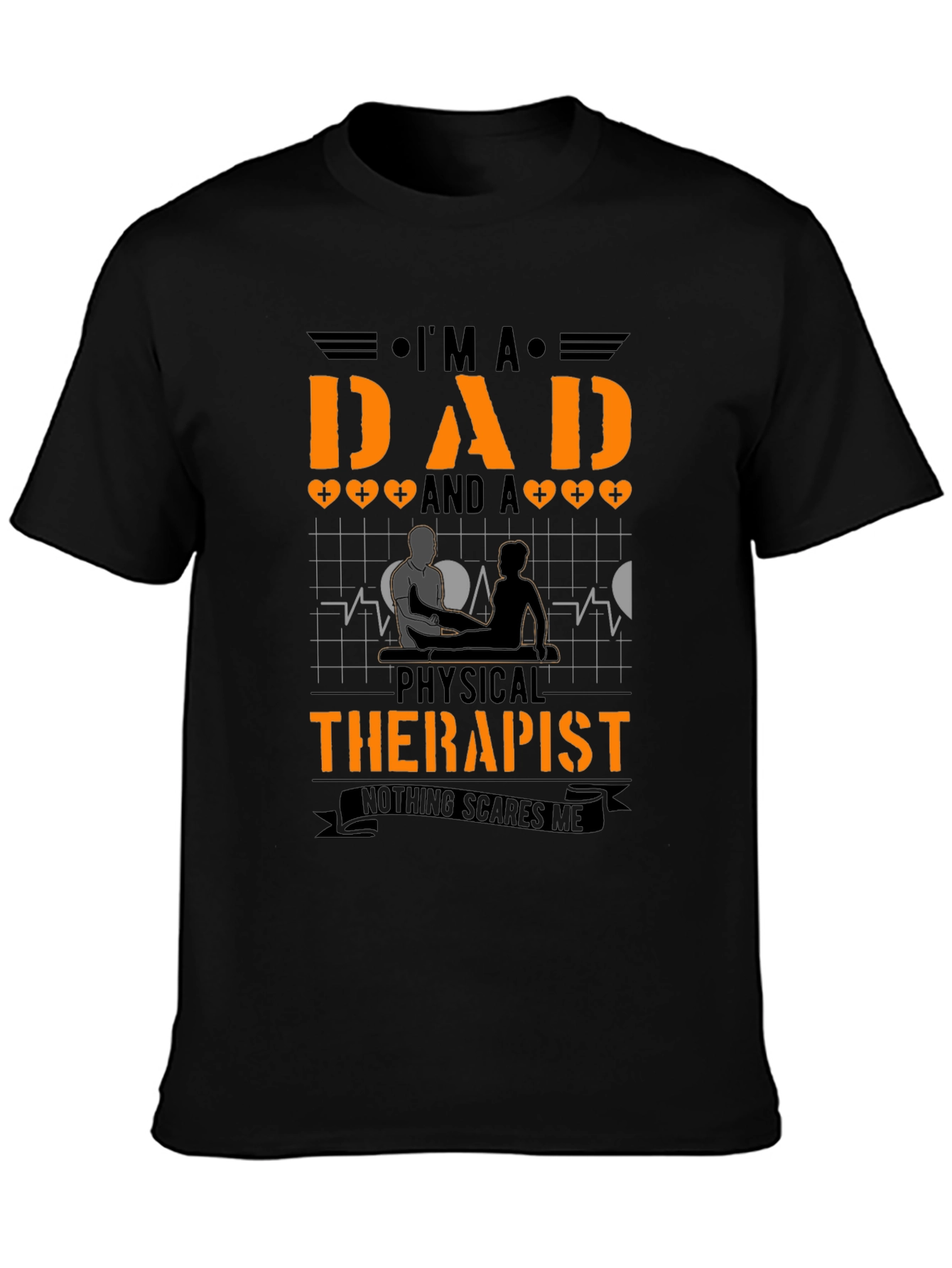 Dad and Physical Therapist Graphic T-Shirt