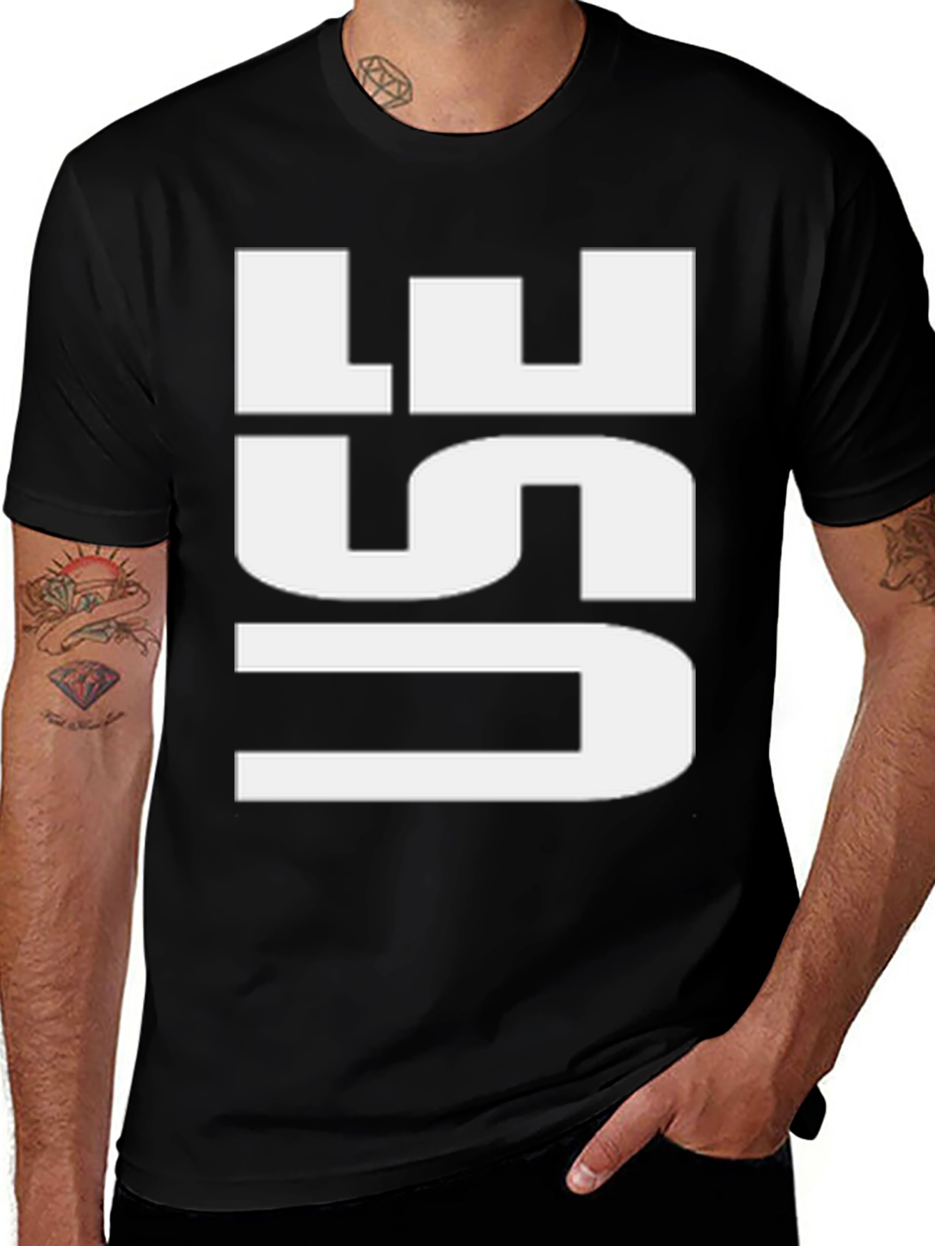 Bold USE Graphic Tee - Modern Streetwear Style