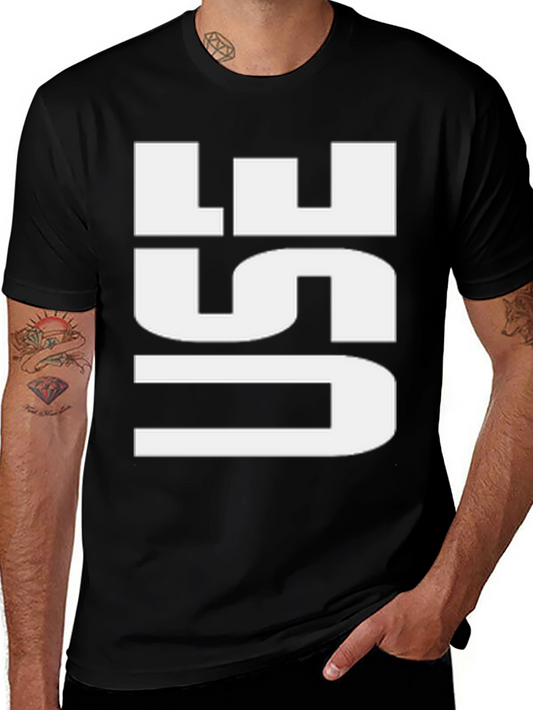 Bold USE Graphic Tee - Modern Streetwear Style