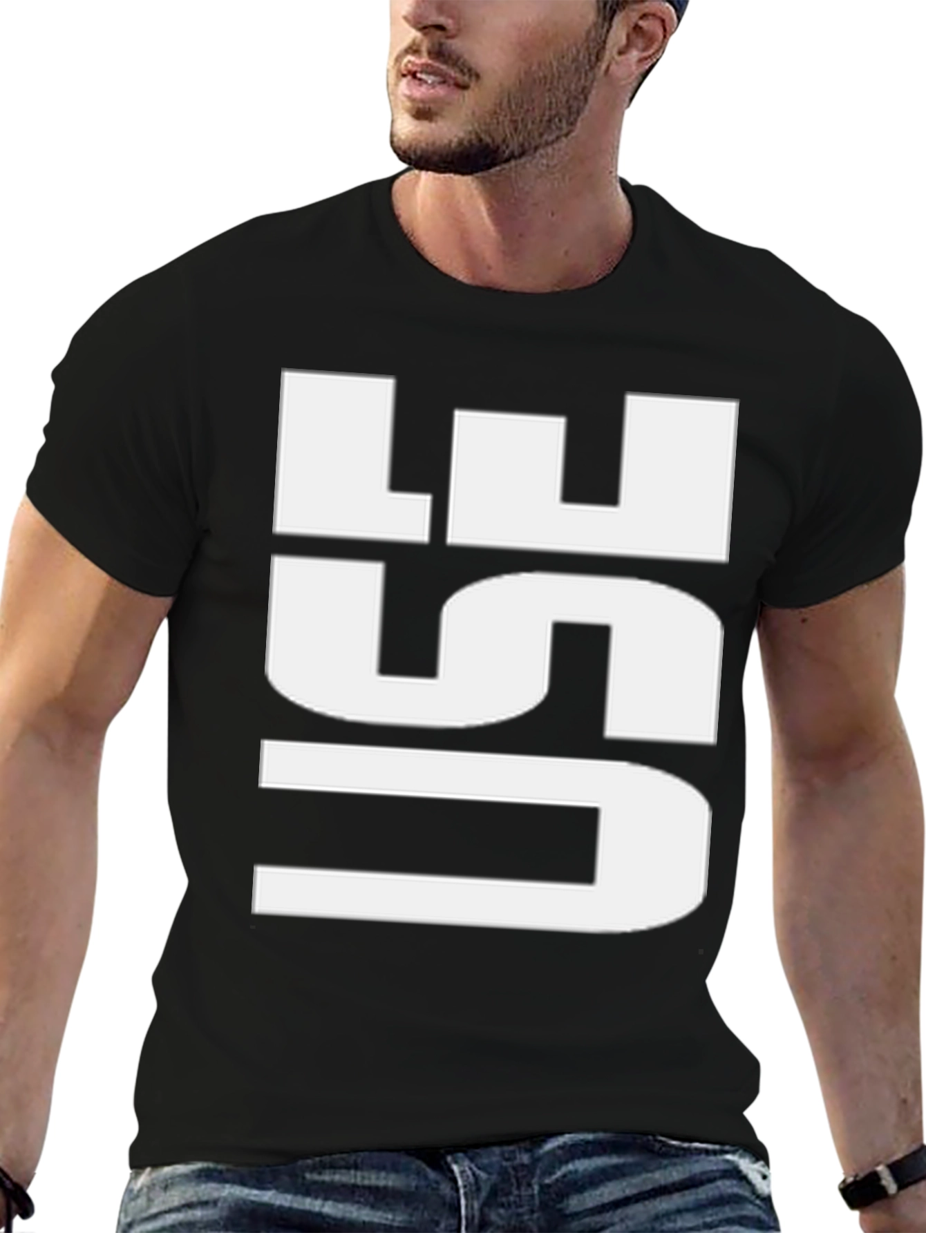 Bold USE Graphic Tee - Modern Streetwear Style