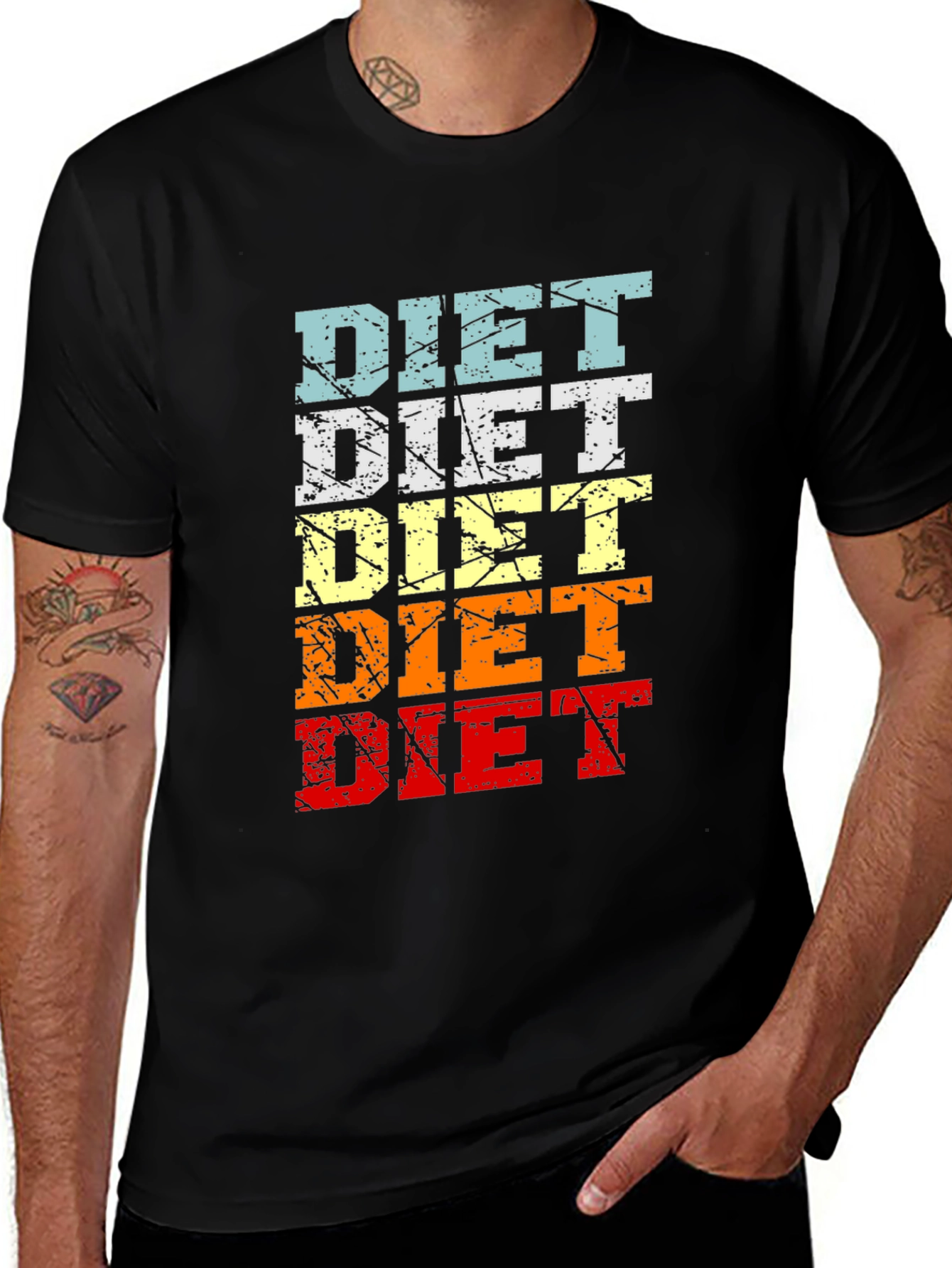 Retro Diet Graphic T-Shirt