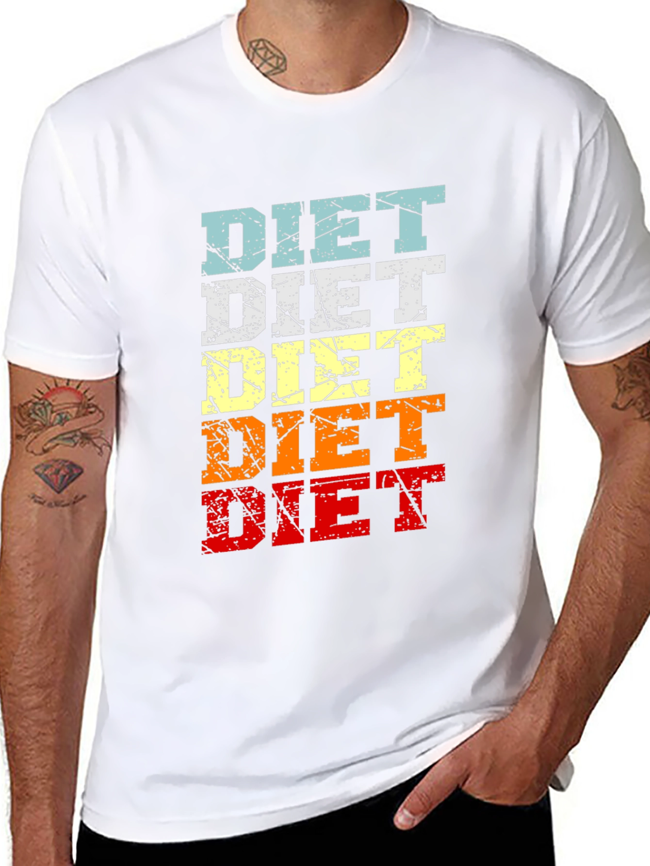 Retro Diet Graphic T-Shirt
