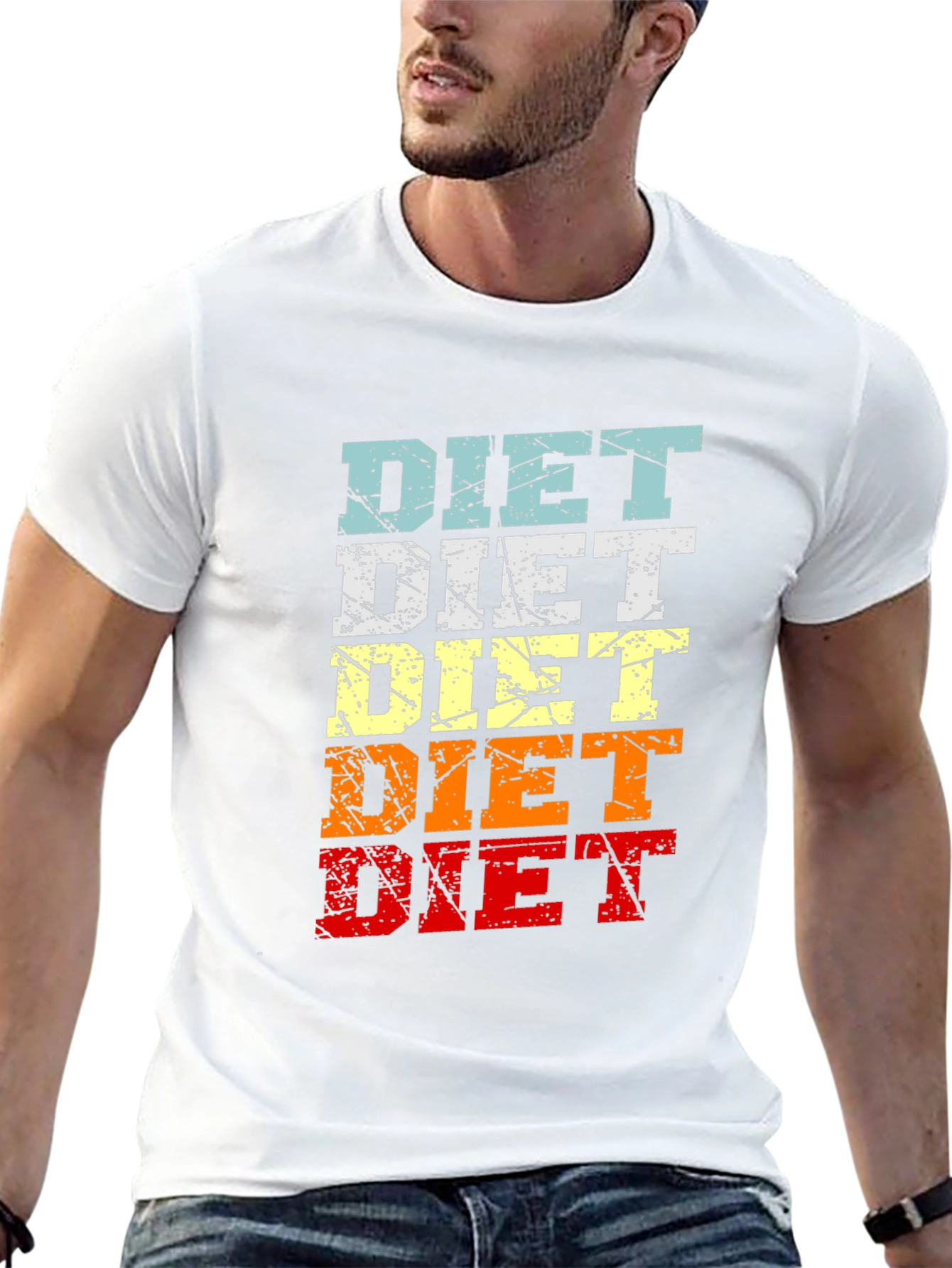 Retro Diet Graphic T-Shirt
