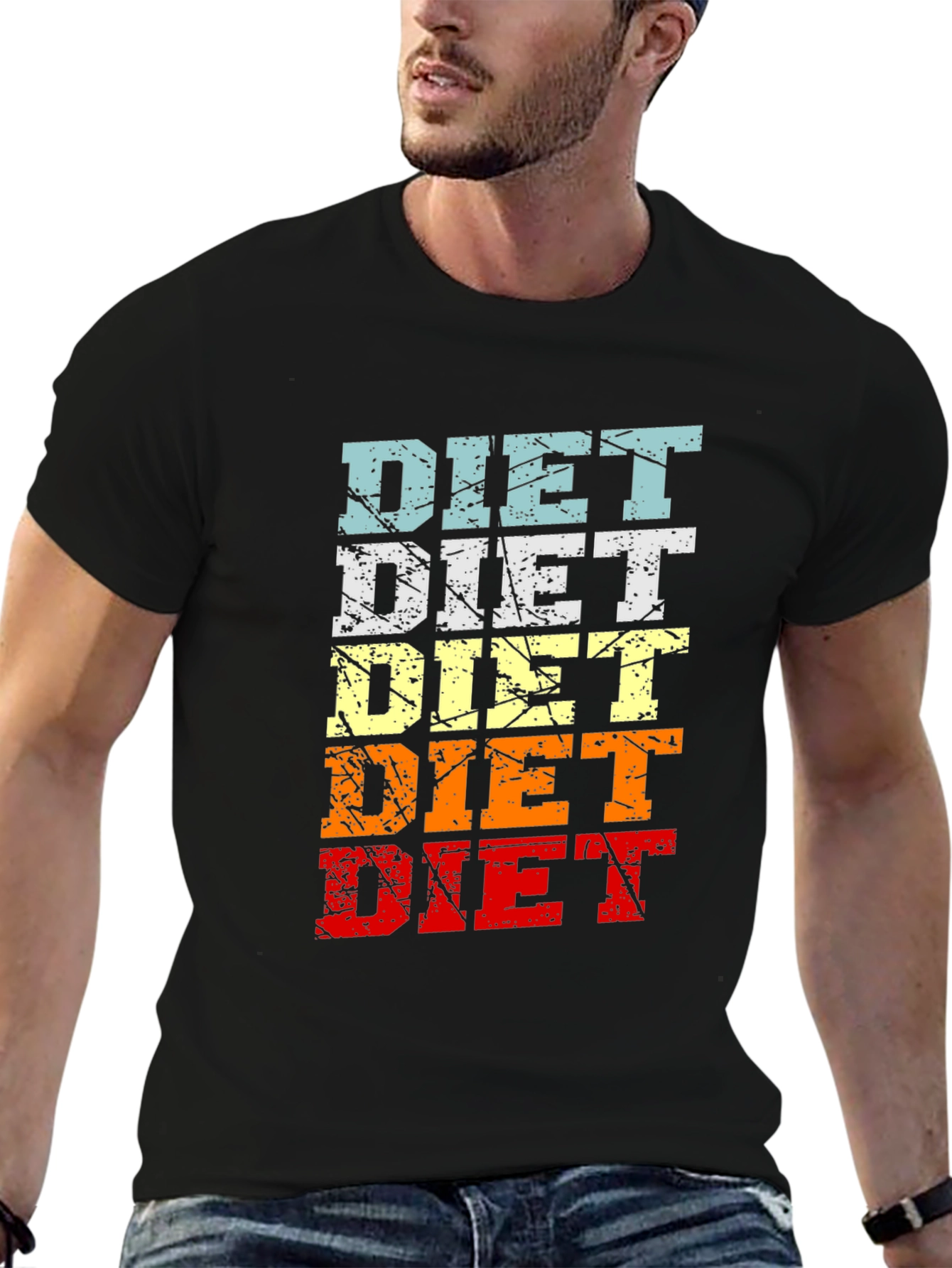 Retro Diet Graphic T-Shirt