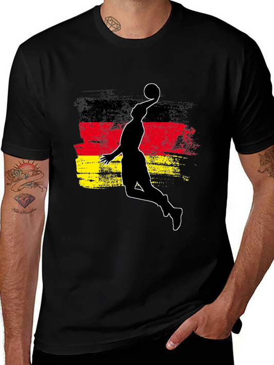 Germany Basketball T-Shirt - Slam Dunk Style!