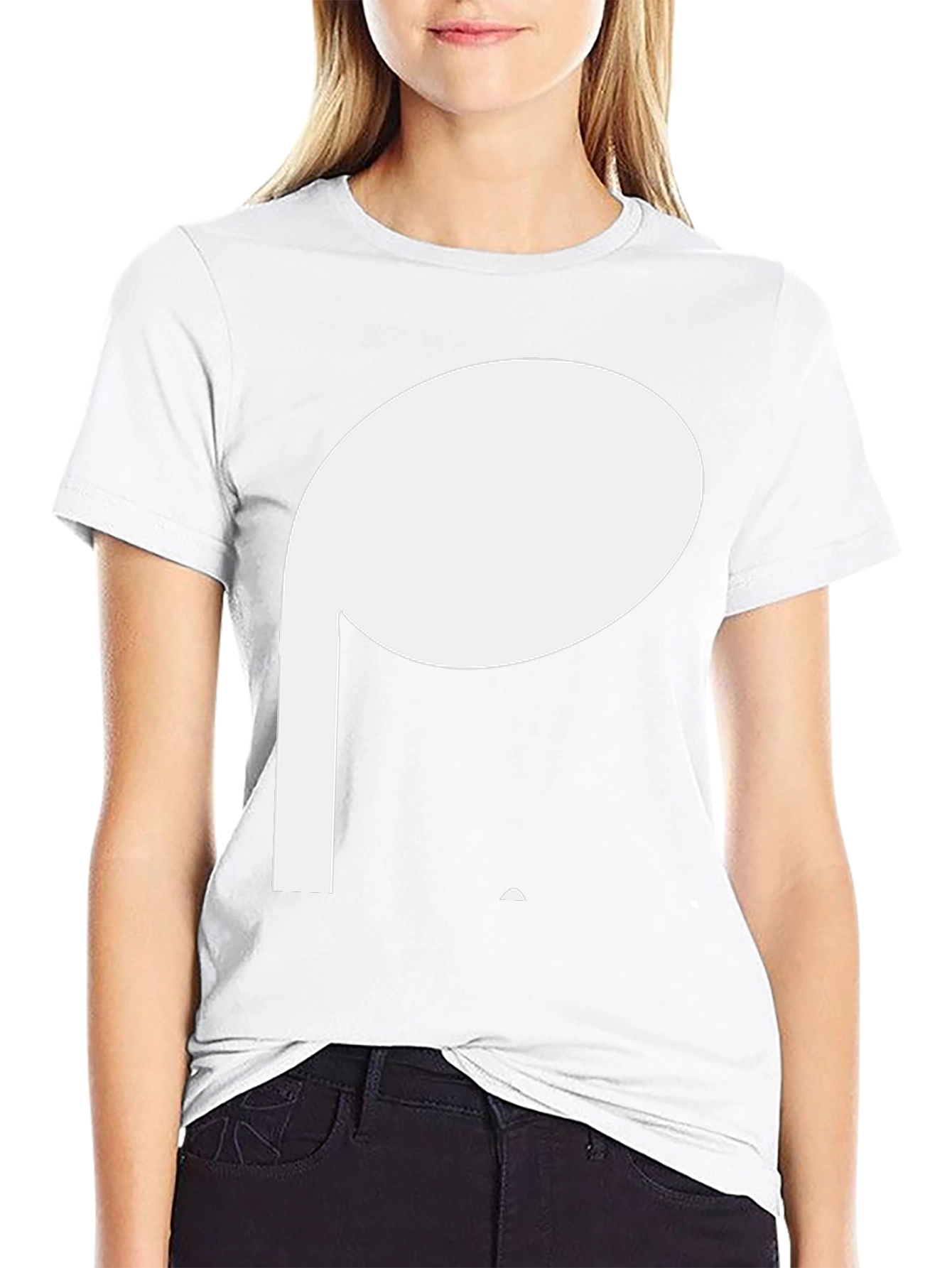 Modern Music Note T-Shirt - Black