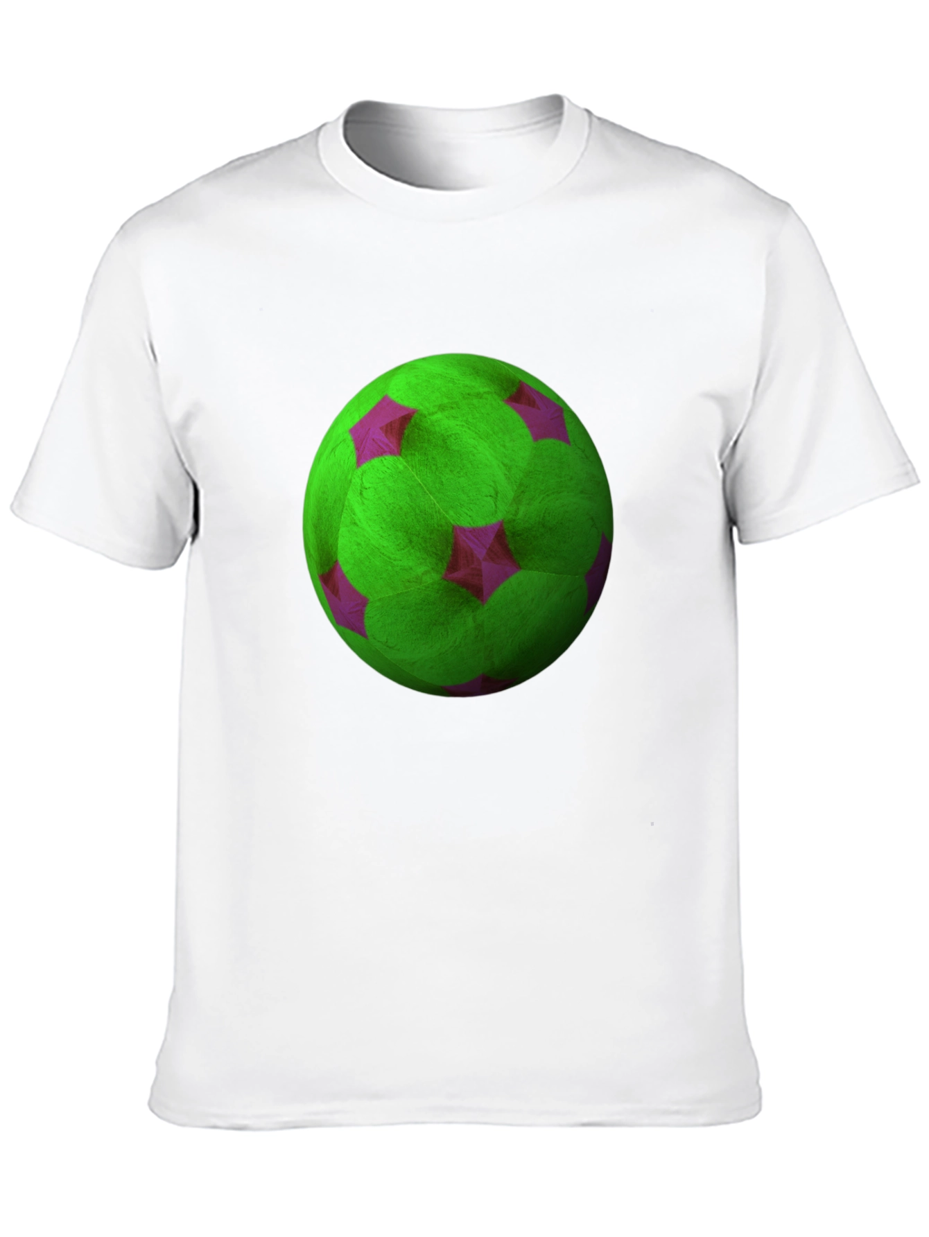 Abstract Soccer Ball Graphic Tee