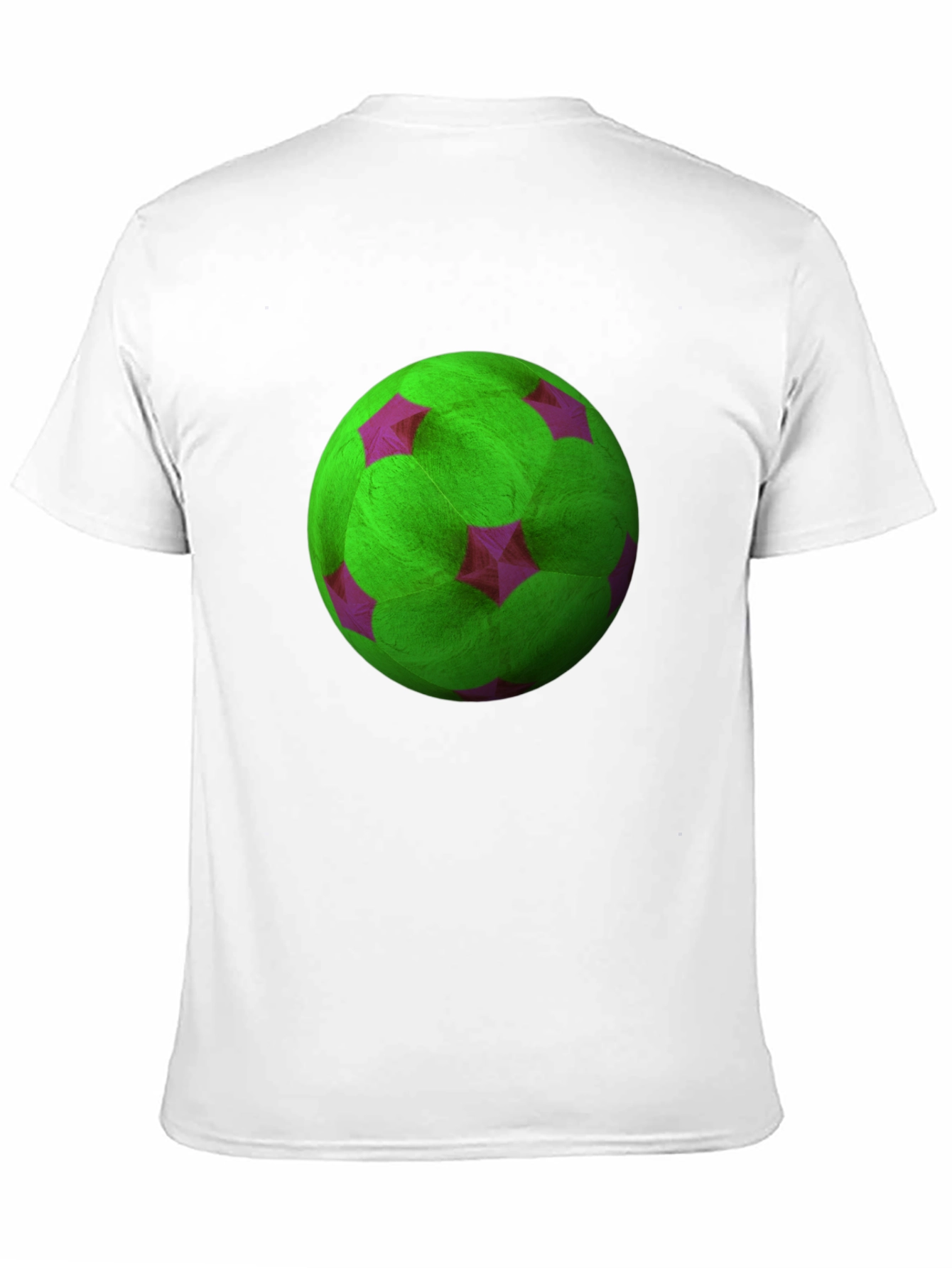 Abstract Soccer Ball Graphic Tee