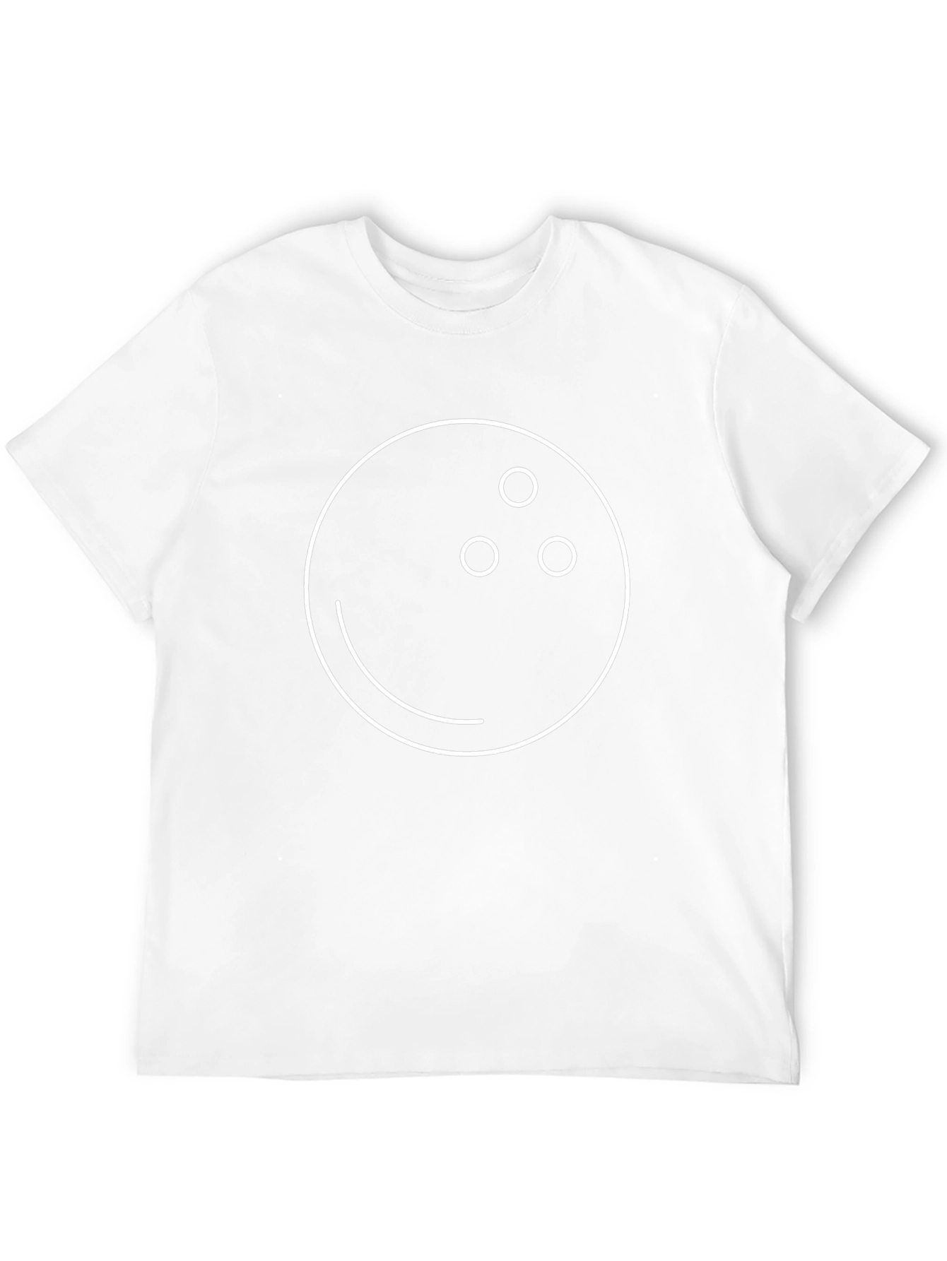 Bowling Ball Graphic Tee - Black Cotton T-Shirt