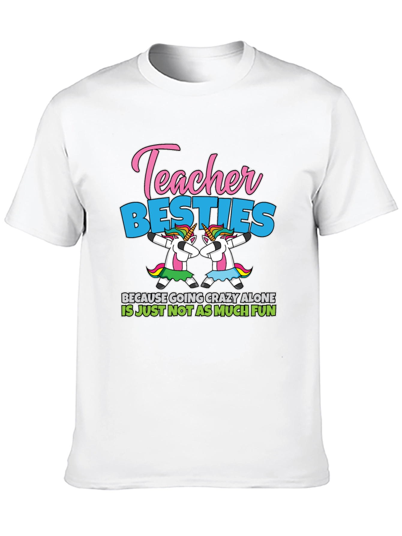 Teacher Besties Unicorn T-Shirt