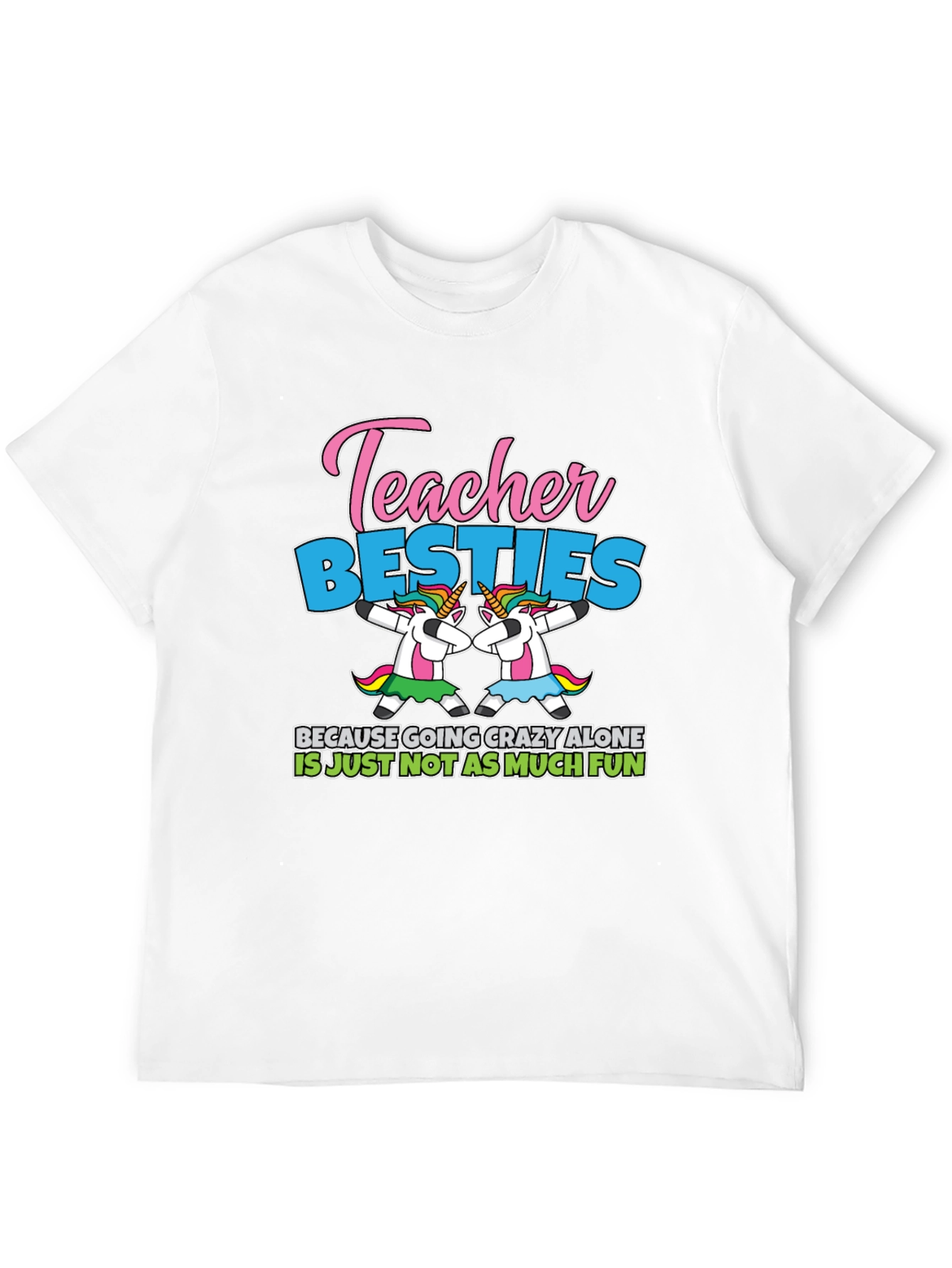 Teacher Besties Unicorn T-Shirt
