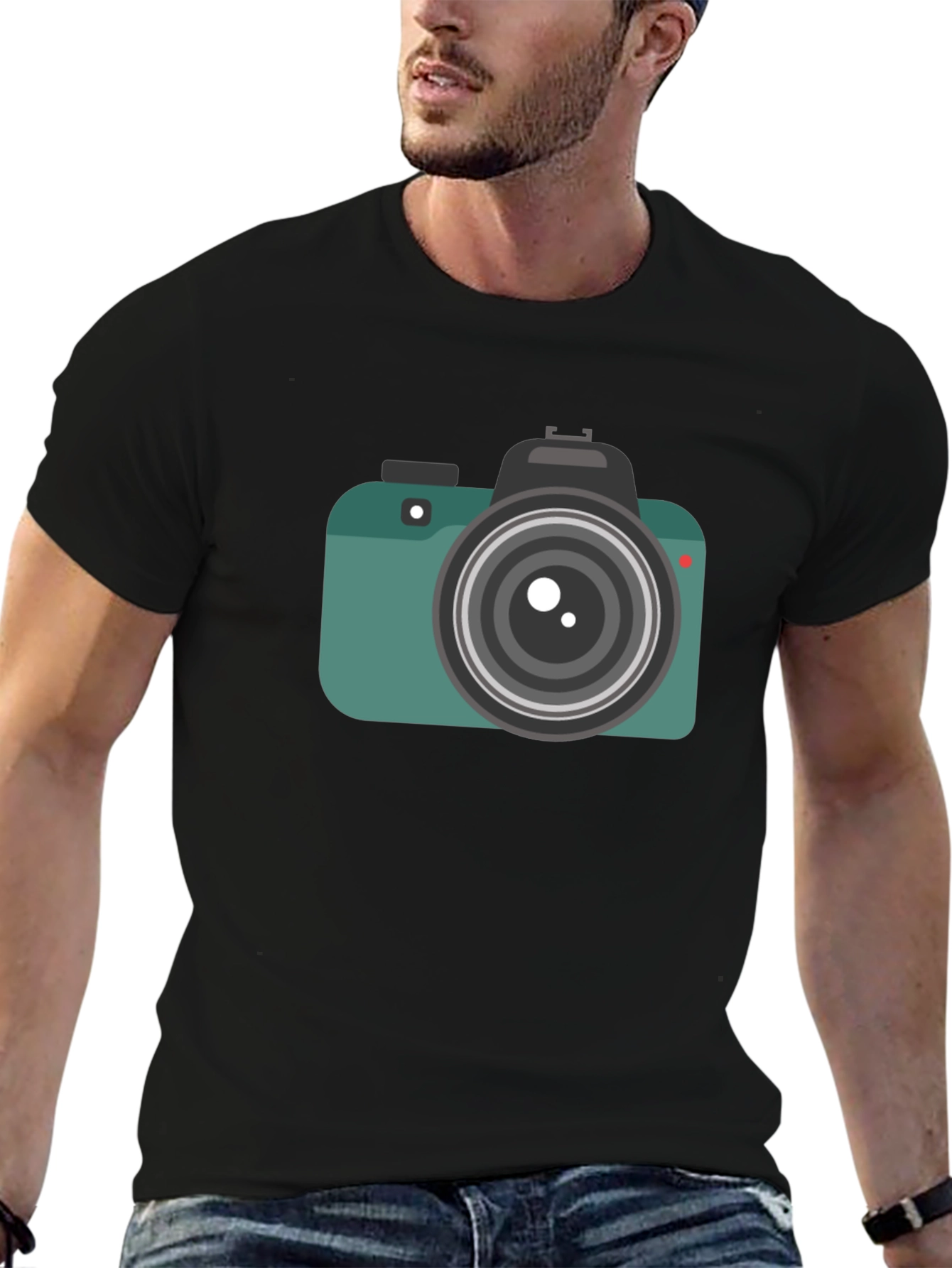 Camera Graphic T-Shirt - Photographer Tee