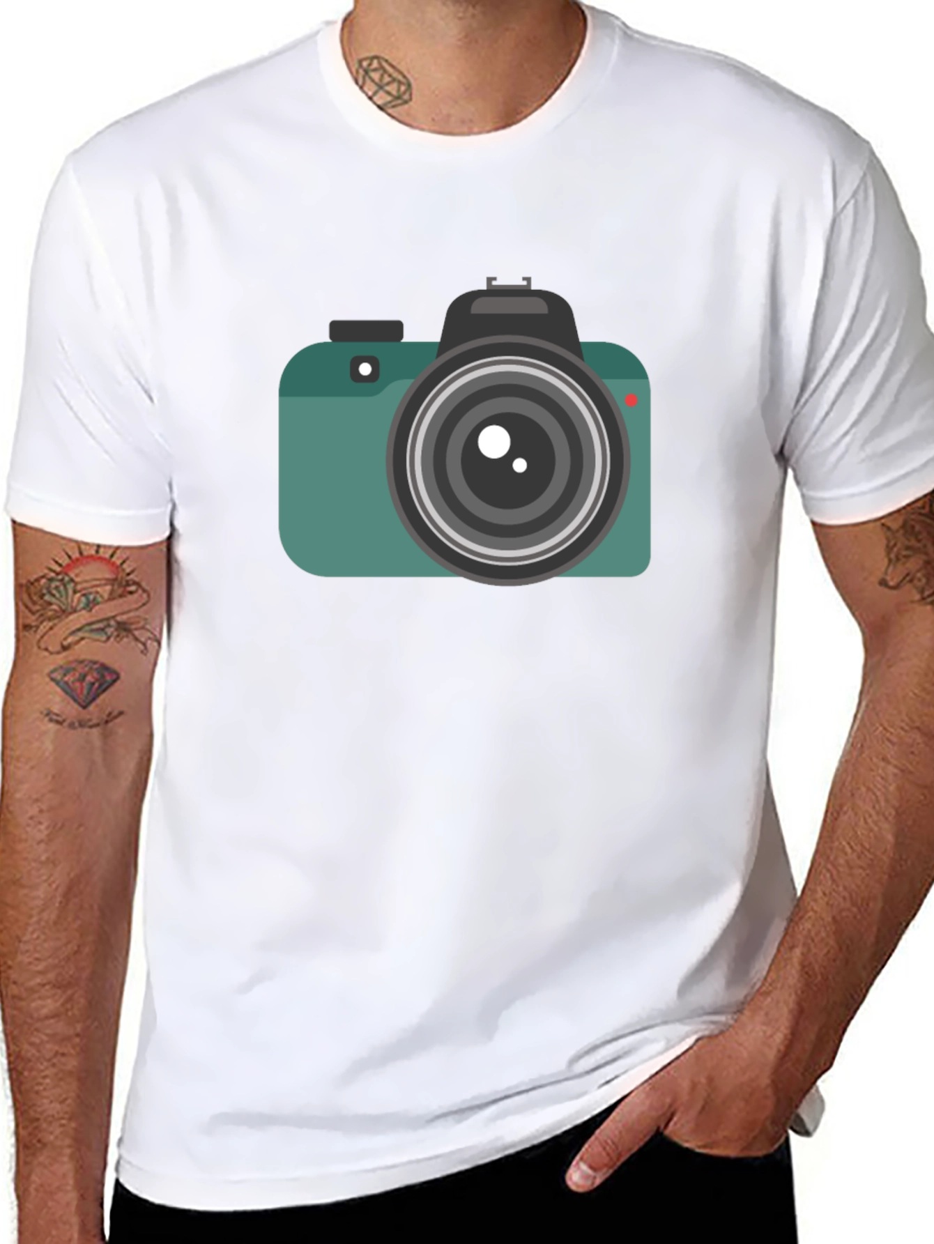 Camera Graphic T-Shirt - Photographer Tee